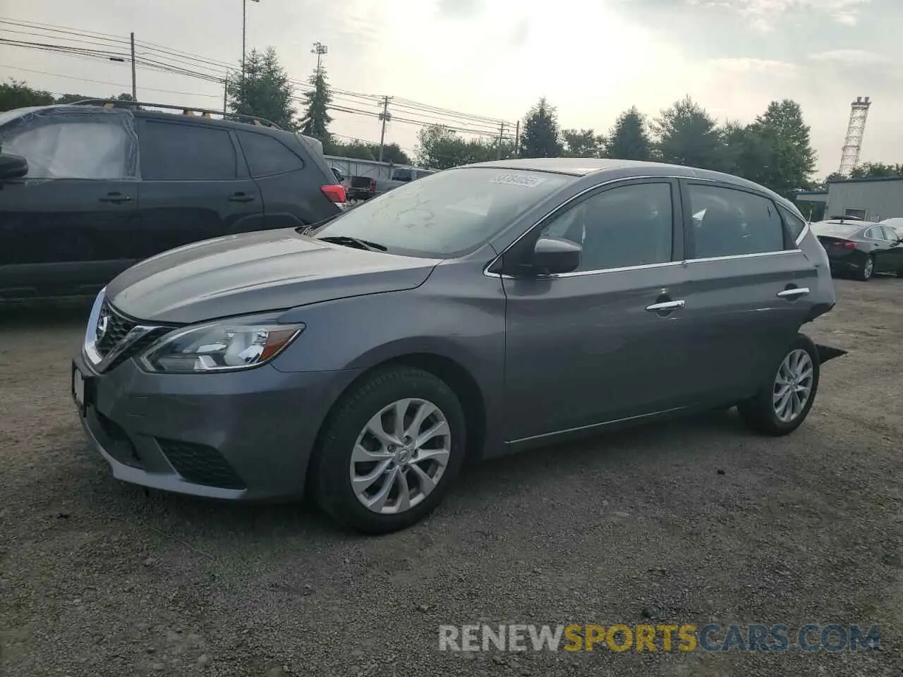 1 fotografías del automóvil dañado 3N1AB7AP0KL626885 NISSAN SENTRA 2019