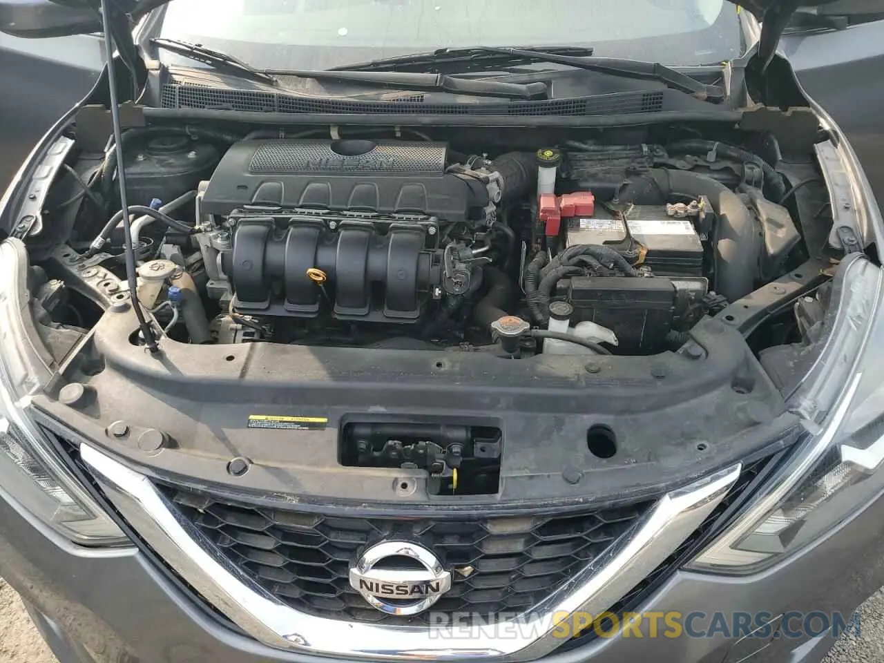 11 fotografías del automóvil dañado 3N1AB7AP0KL626885 NISSAN SENTRA 2019