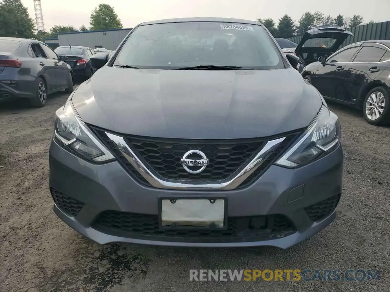 5 fotografías del automóvil dañado 3N1AB7AP0KL626885 NISSAN SENTRA 2019