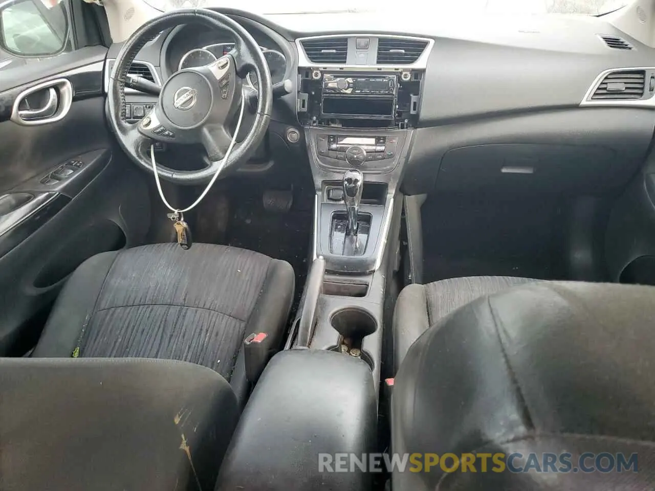 8 fotografías del automóvil dañado 3N1AB7AP0KL626885 NISSAN SENTRA 2019