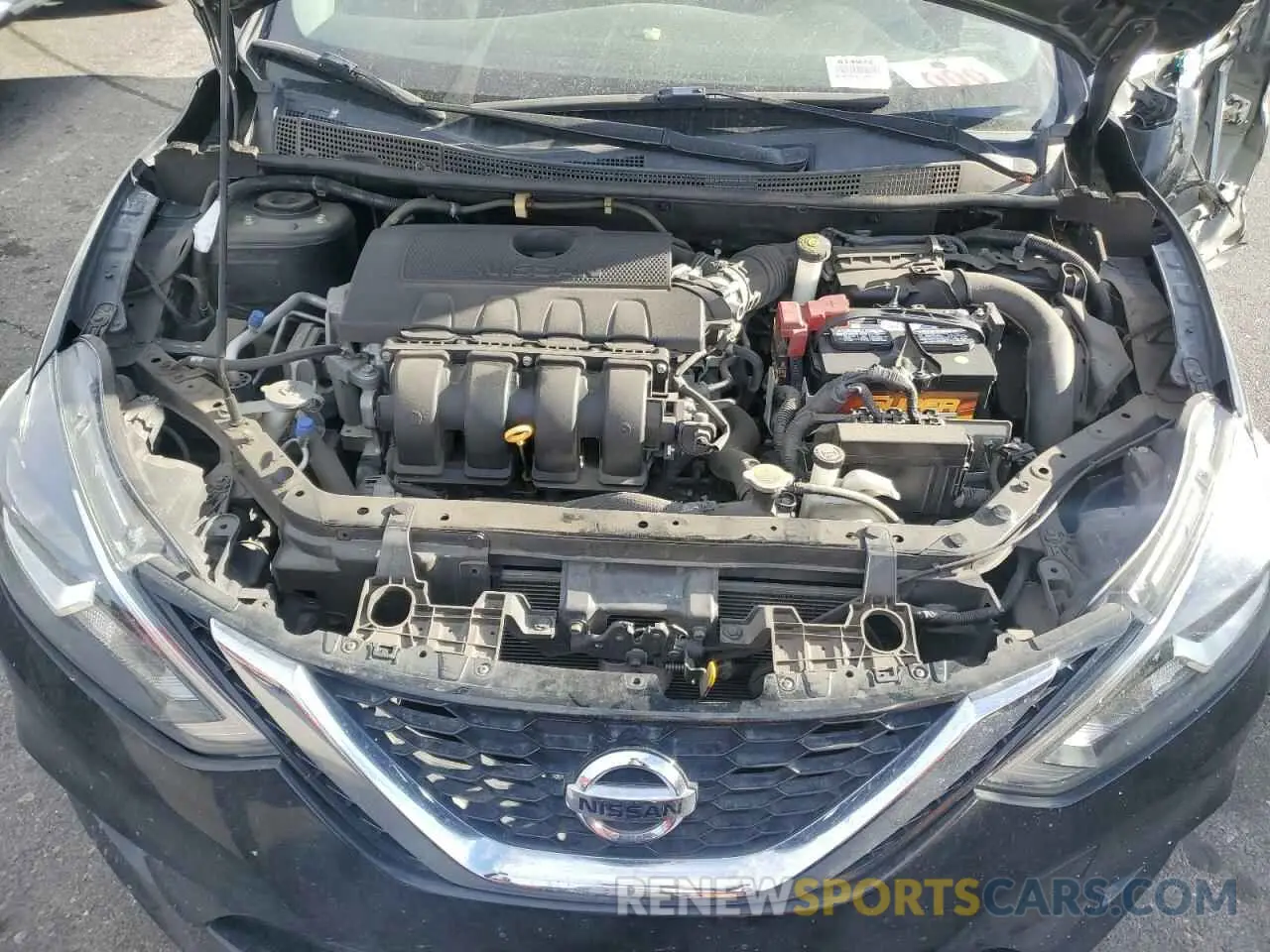 11 fotografías del automóvil dañado 3N1AB7AP0KY206241 NISSAN SENTRA 2019