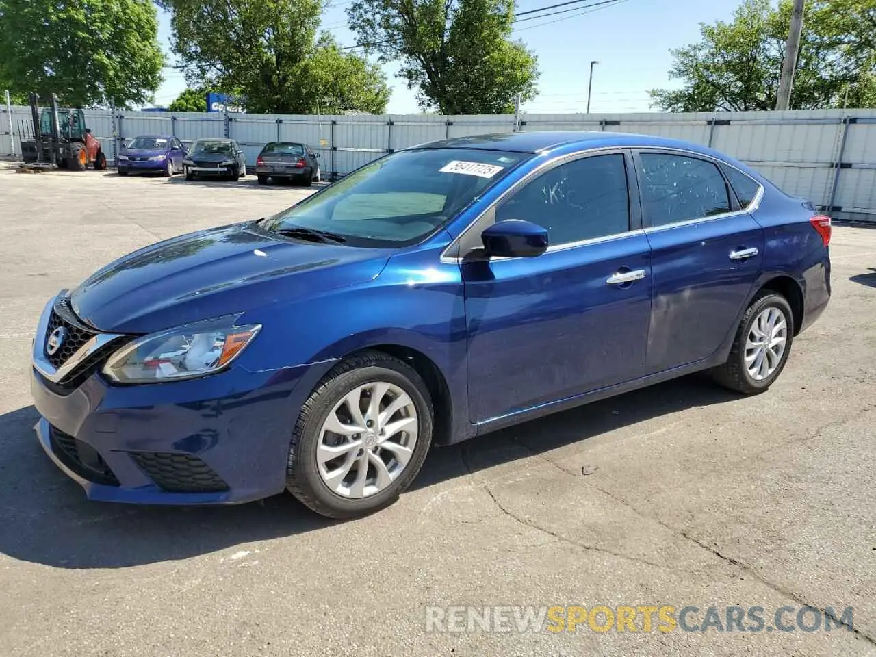 1 fotografías del automóvil dañado 3N1AB7AP0KY211018 NISSAN SENTRA 2019