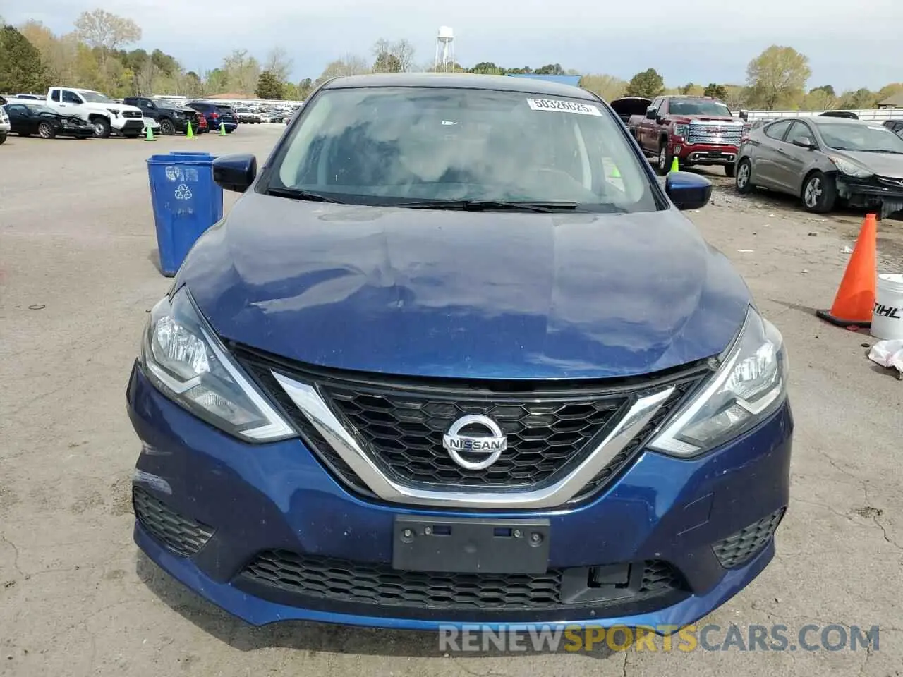5 fotografías del automóvil dañado 3N1AB7AP0KY223475 NISSAN SENTRA 2019