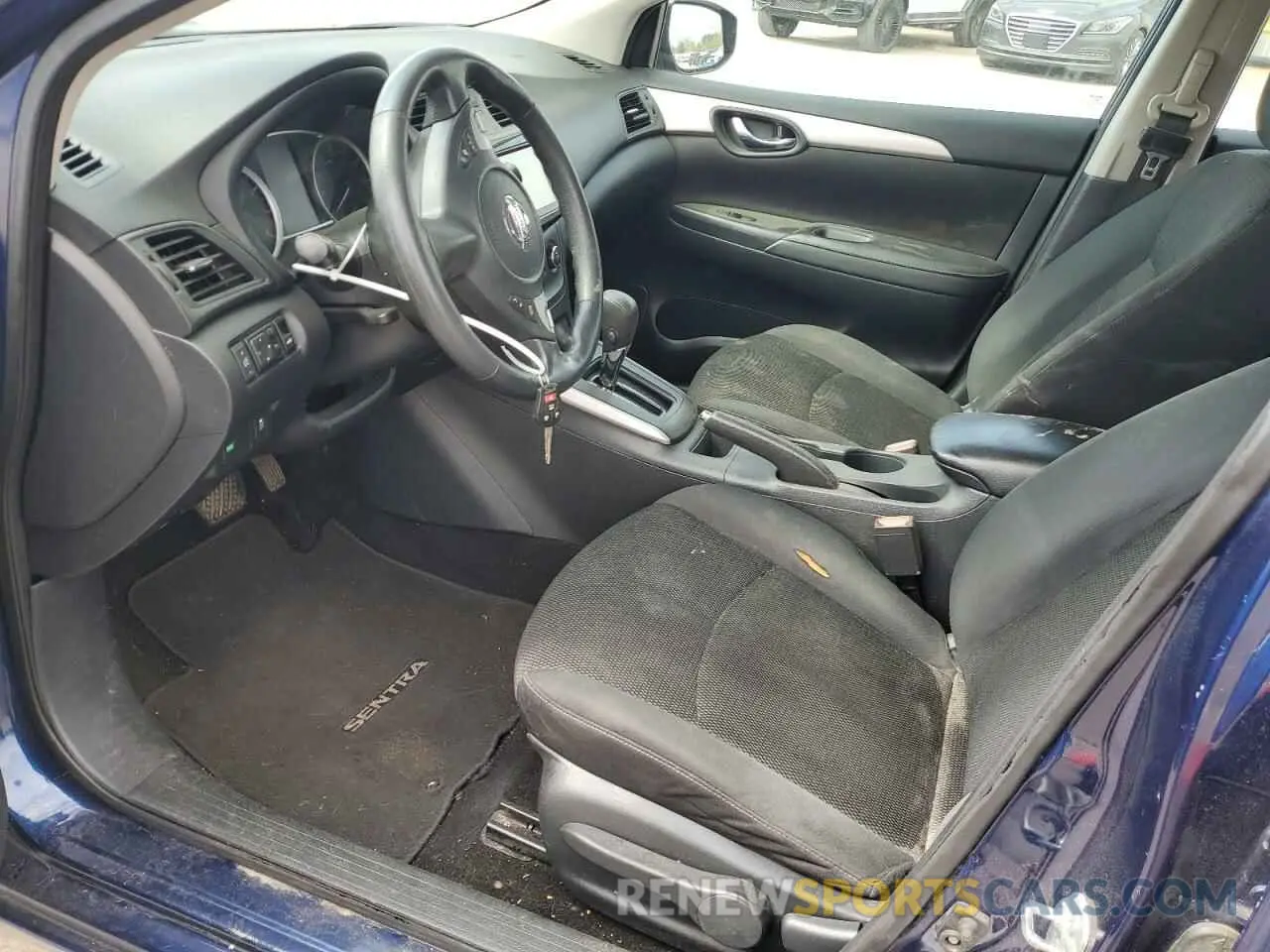 7 fotografías del automóvil dañado 3N1AB7AP0KY223475 NISSAN SENTRA 2019
