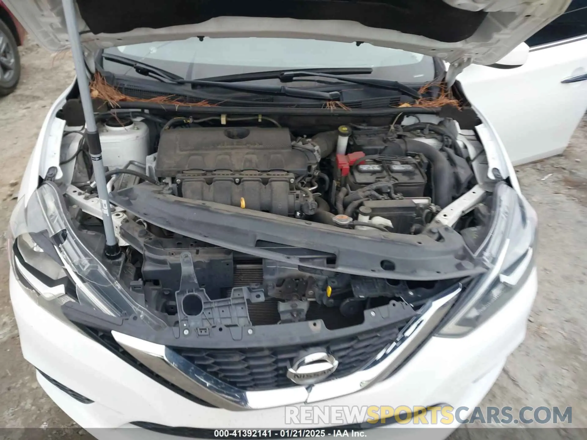 10 fotografías del automóvil dañado 3N1AB7AP0KY237487 NISSAN SENTRA 2019