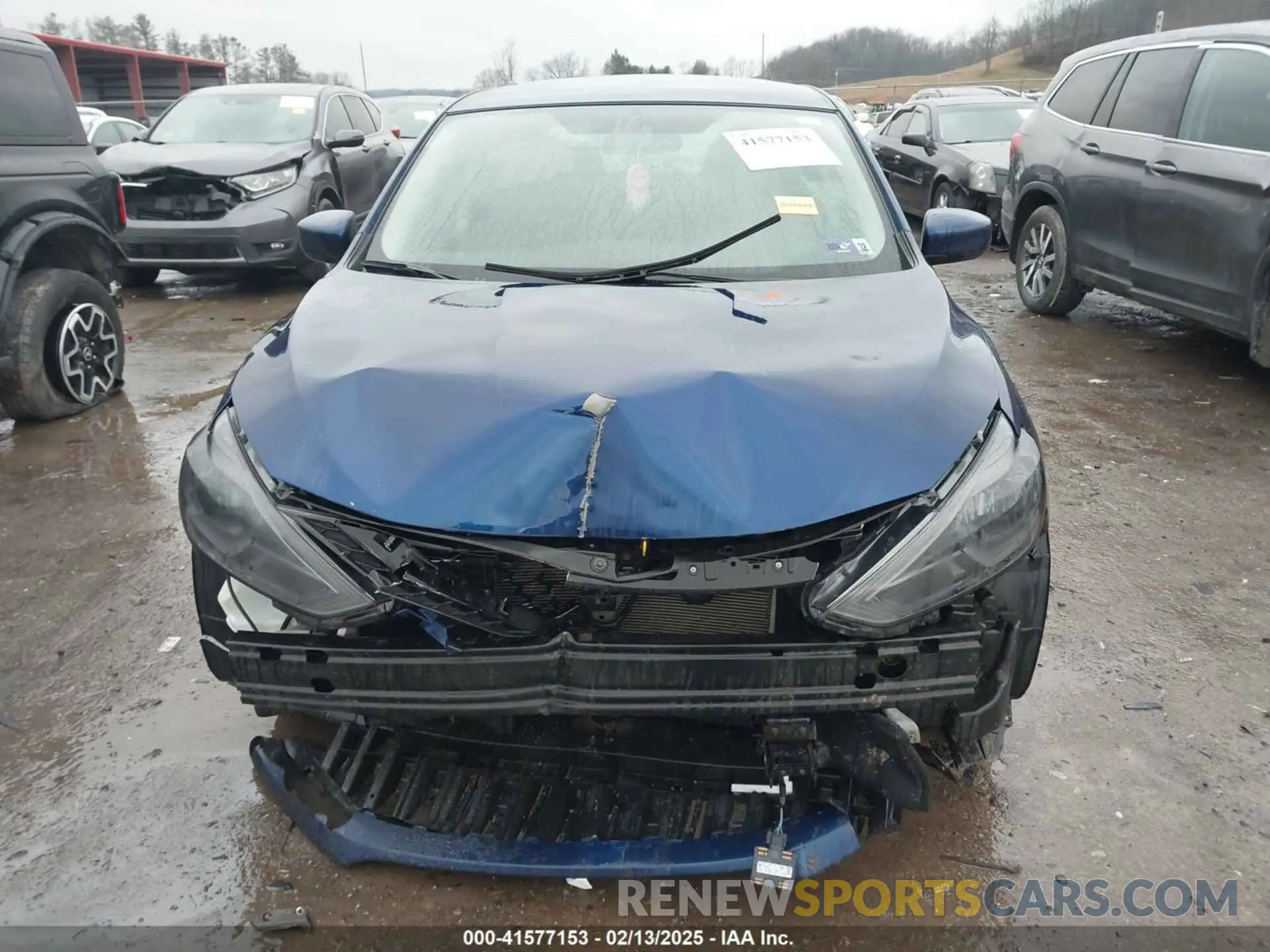 12 fotografías del automóvil dañado 3N1AB7AP0KY238803 NISSAN SENTRA 2019