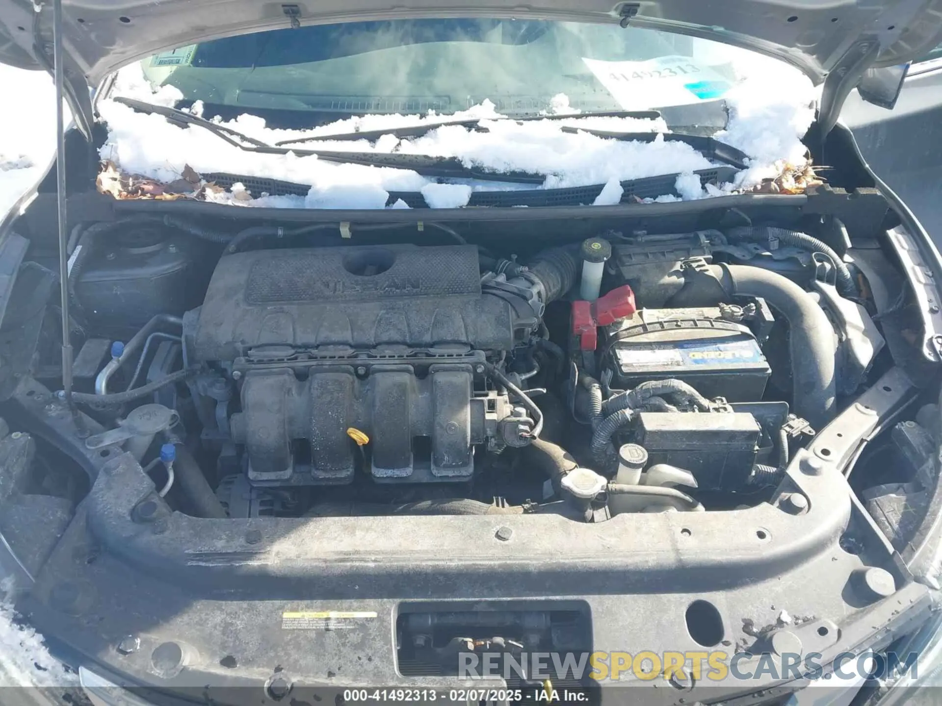 10 fotografías del automóvil dañado 3N1AB7AP0KY241667 NISSAN SENTRA 2019
