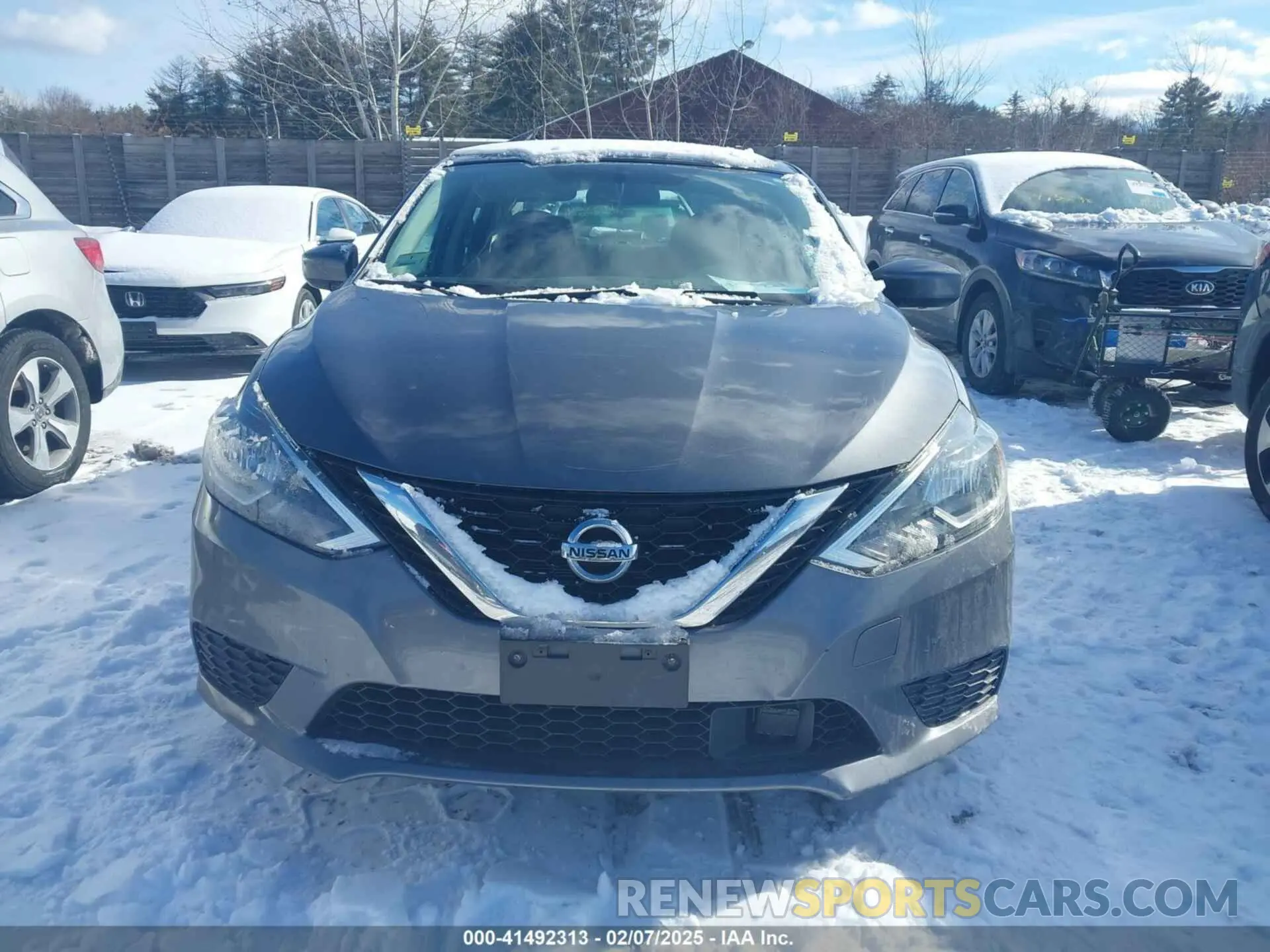 12 fotografías del automóvil dañado 3N1AB7AP0KY241667 NISSAN SENTRA 2019