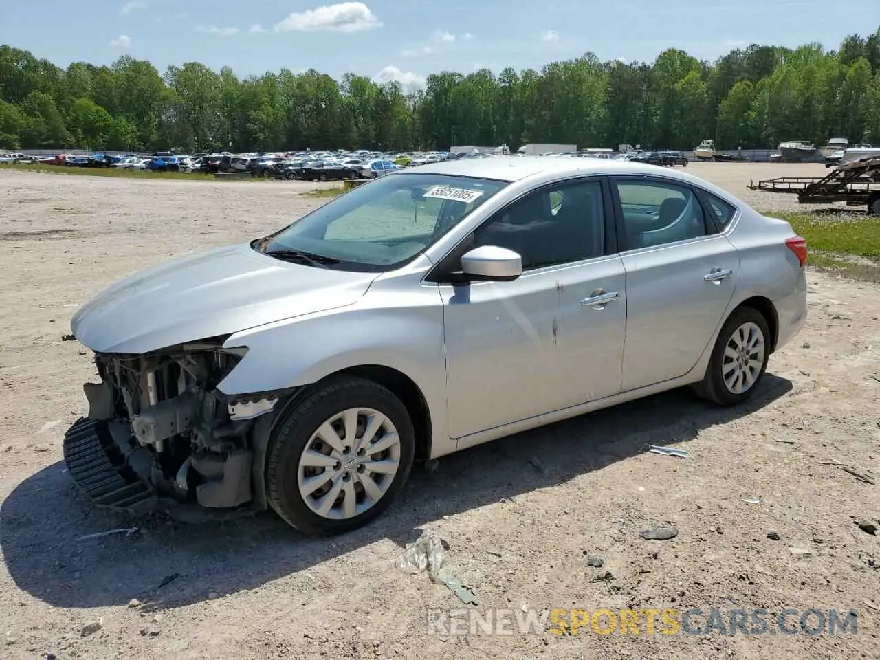 1 fotografías del automóvil dañado 3N1AB7AP0KY244486 NISSAN SENTRA 2019