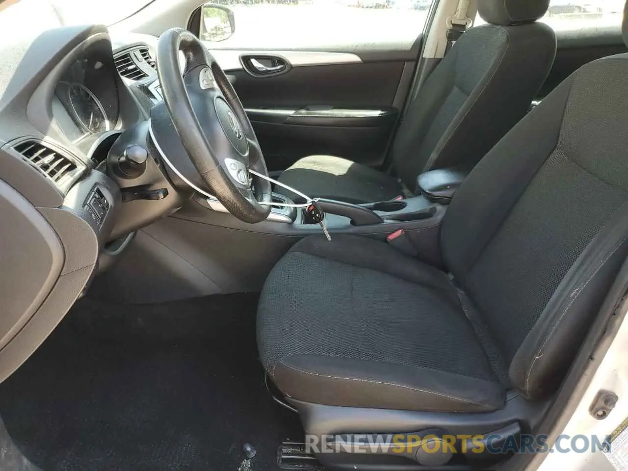 7 fotografías del automóvil dañado 3N1AB7AP0KY244486 NISSAN SENTRA 2019