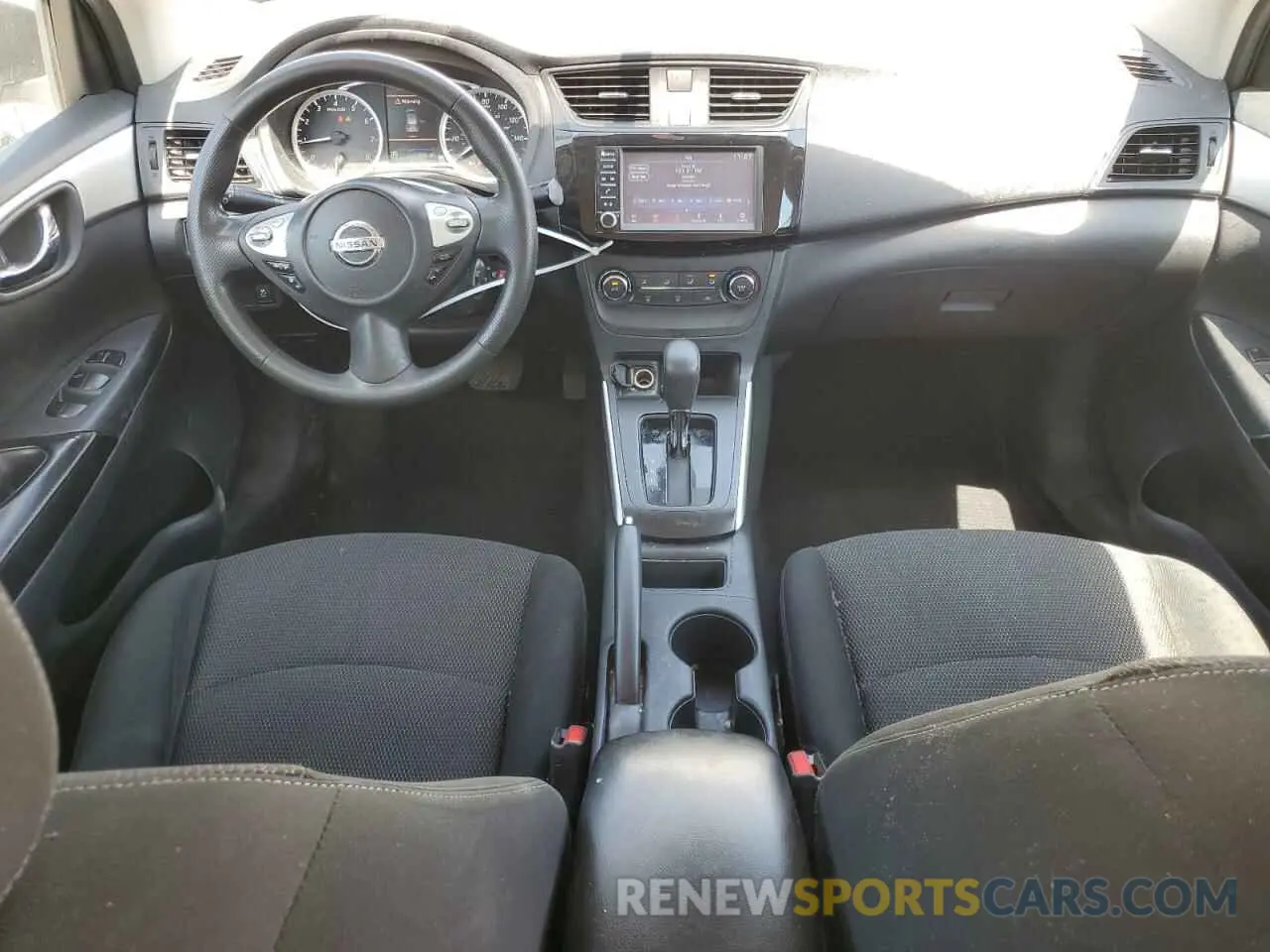 8 fotografías del automóvil dañado 3N1AB7AP0KY244486 NISSAN SENTRA 2019