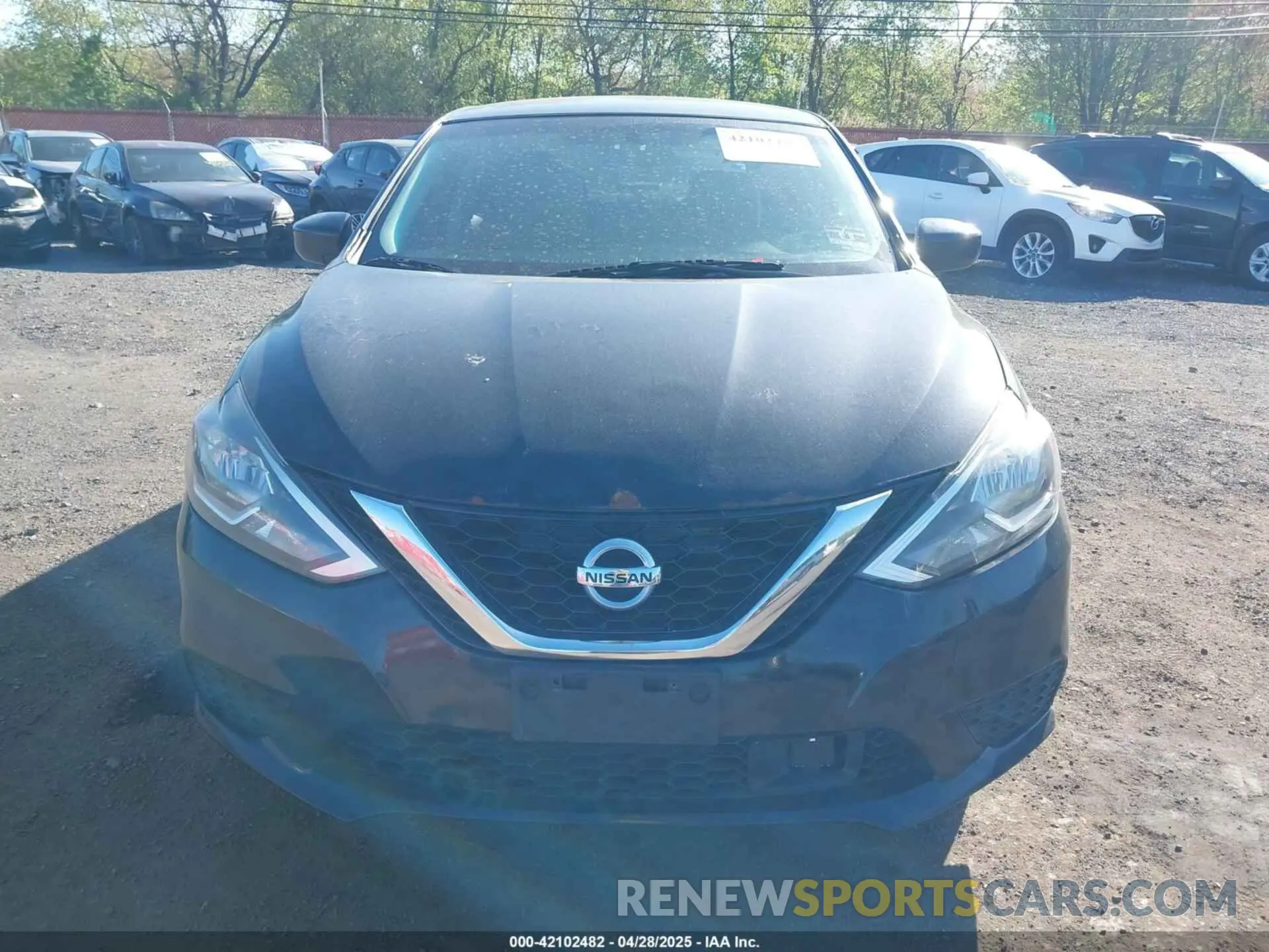 12 fotografías del automóvil dañado 3N1AB7AP0KY248392 NISSAN SENTRA 2019