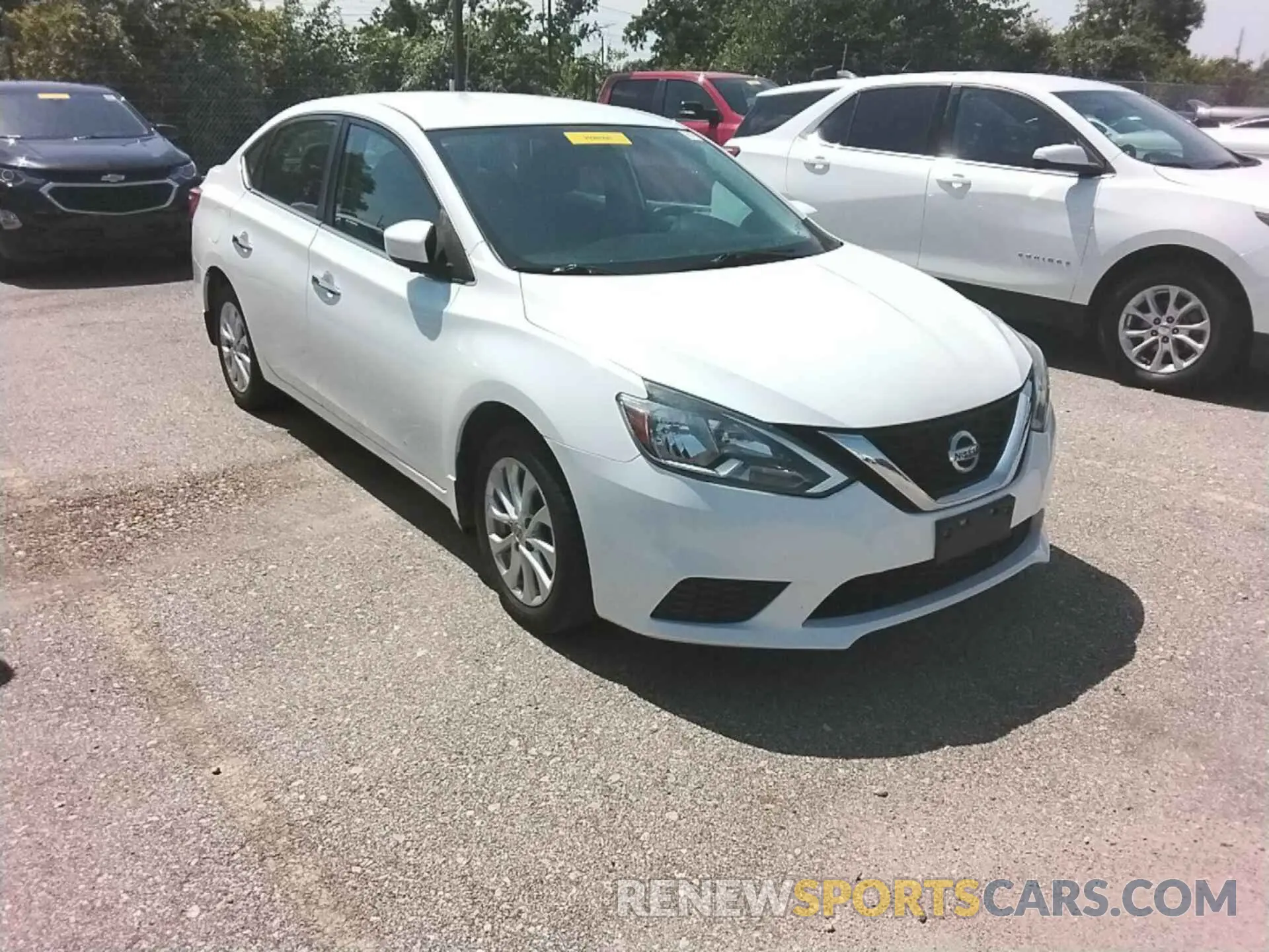 9 fotografías del automóvil dañado 3N1AB7AP0KY252572 NISSAN SENTRA 2019