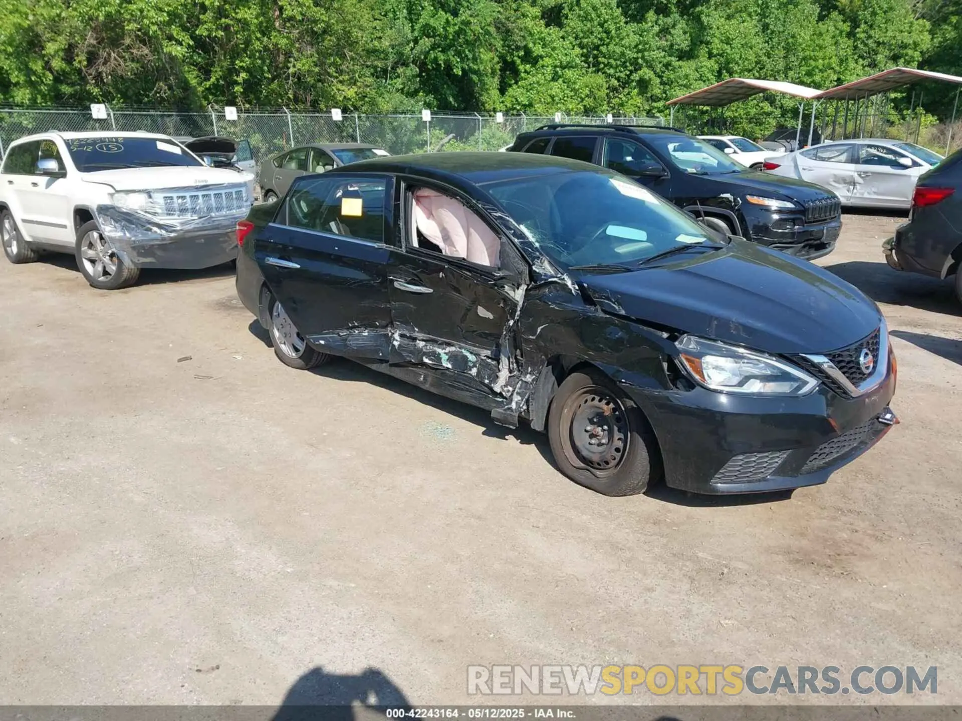 1 fotografías del automóvil dañado 3N1AB7AP0KY265645 NISSAN SENTRA 2019
