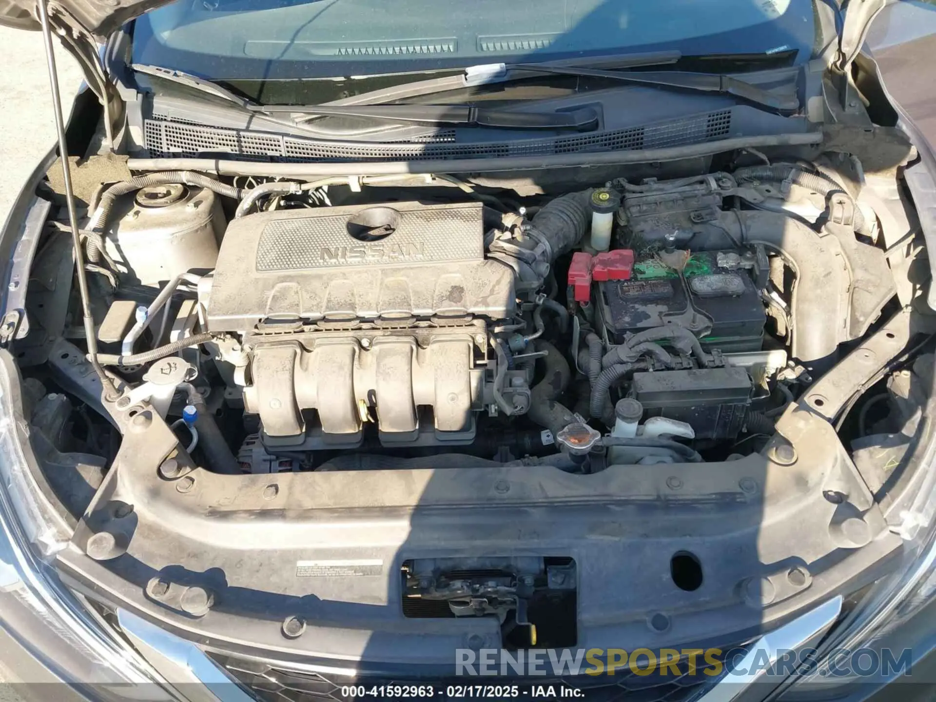10 fotografías del automóvil dañado 3N1AB7AP0KY268576 NISSAN SENTRA 2019