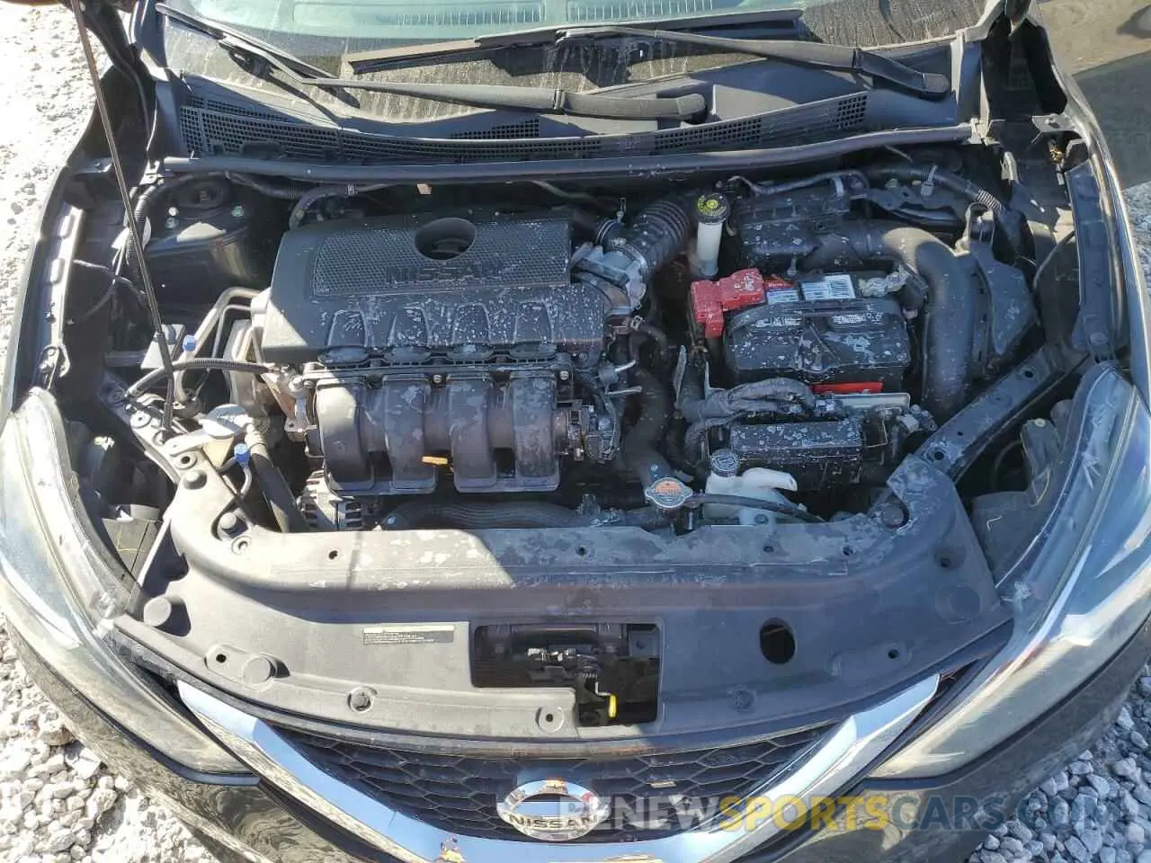 11 fotografías del automóvil dañado 3N1AB7AP0KY271736 NISSAN SENTRA 2019