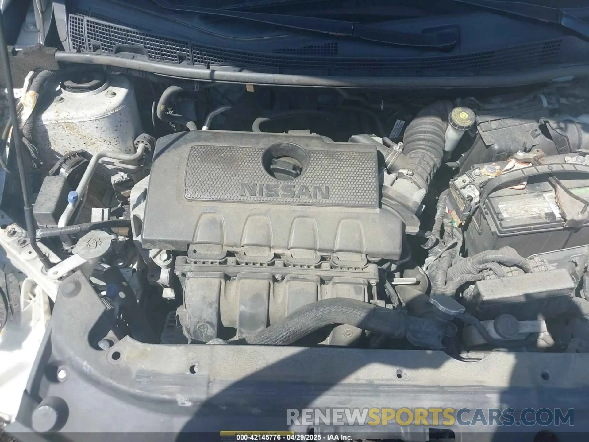 10 fotografías del automóvil dañado 3N1AB7AP0KY275656 NISSAN SENTRA 2019