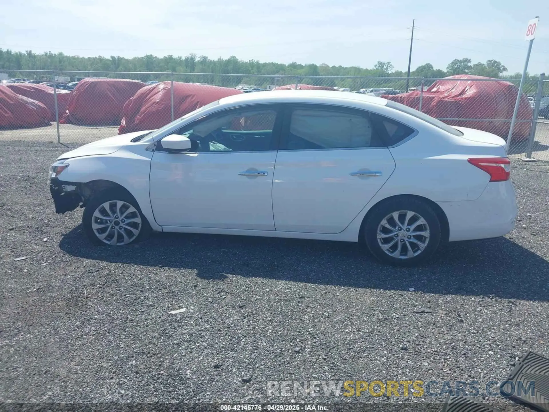 15 fotografías del automóvil dañado 3N1AB7AP0KY275656 NISSAN SENTRA 2019