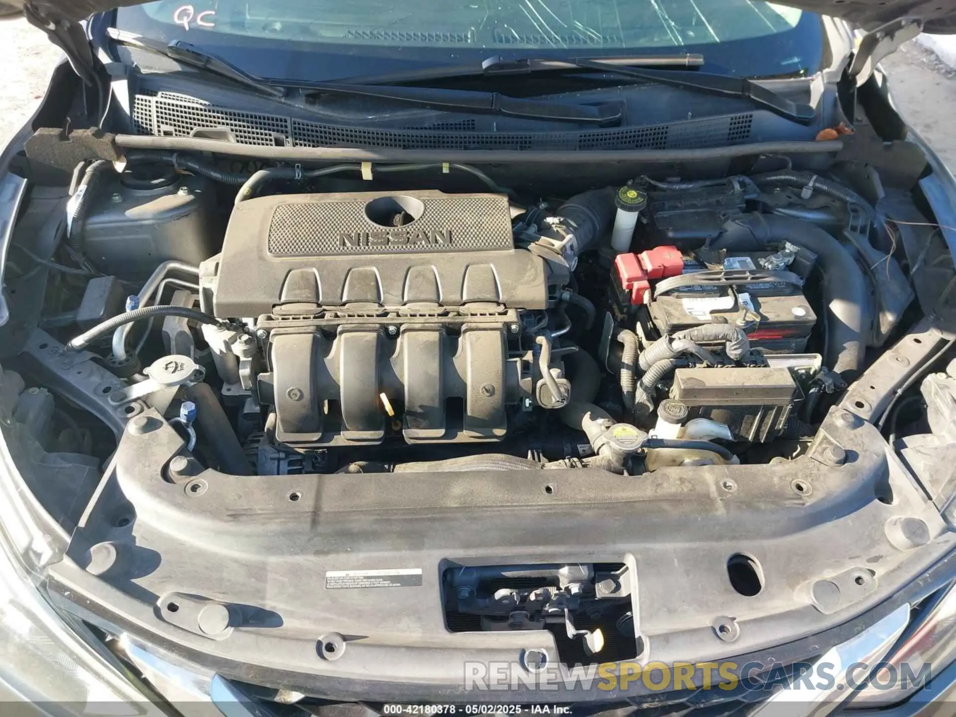 10 fotografías del automóvil dañado 3N1AB7AP0KY283319 NISSAN SENTRA 2019