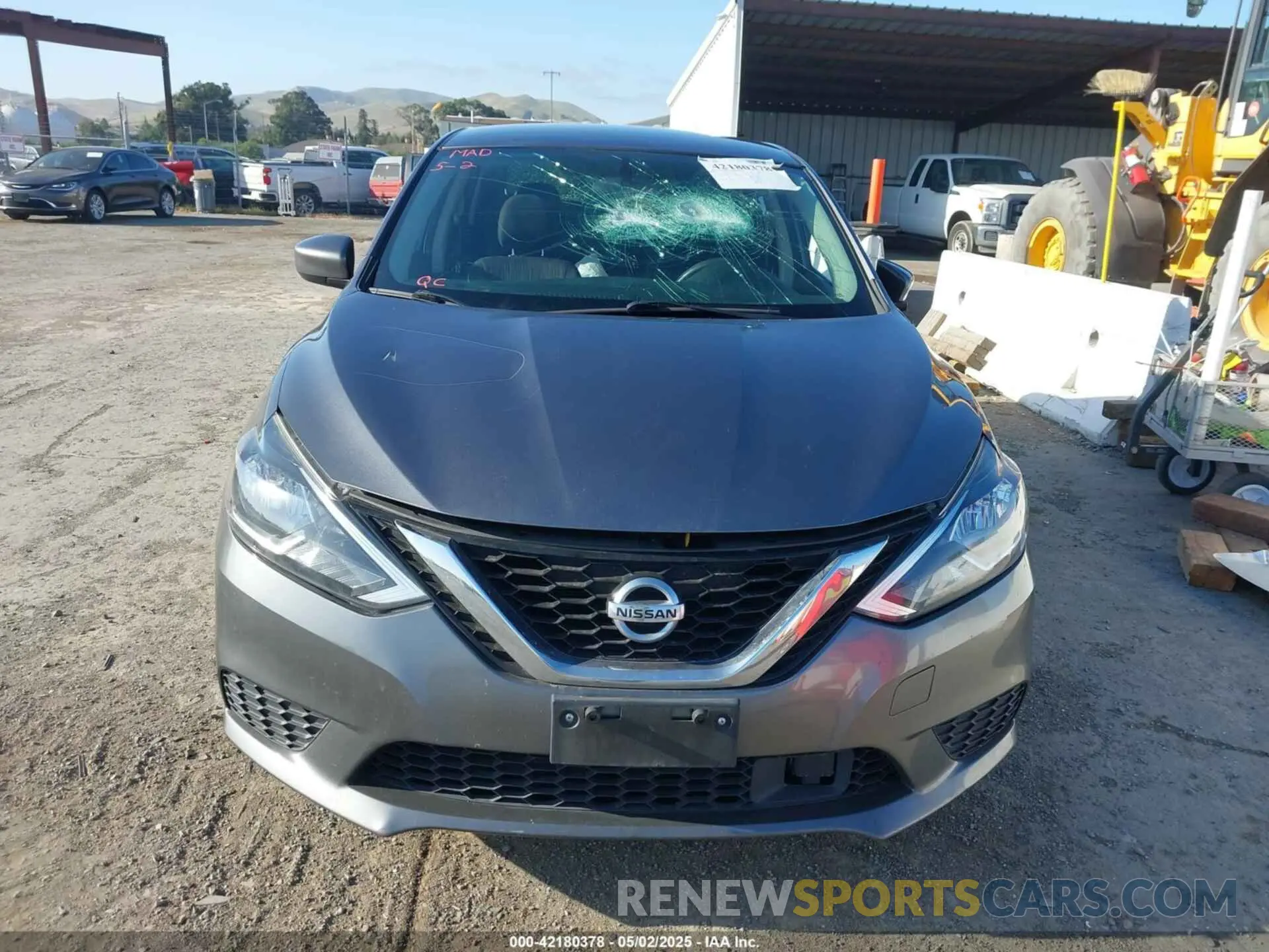 12 fotografías del automóvil dañado 3N1AB7AP0KY283319 NISSAN SENTRA 2019