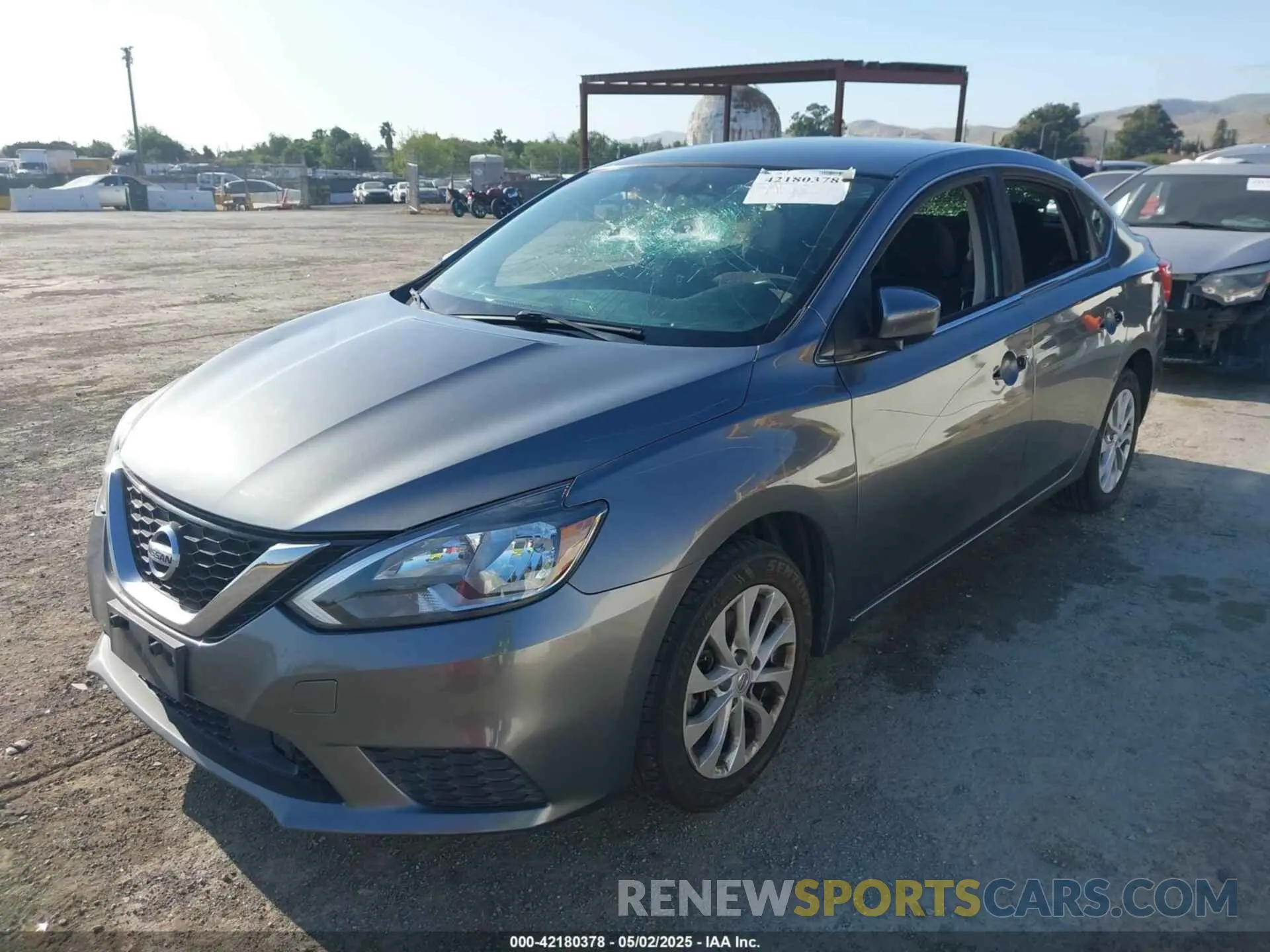 6 fotografías del automóvil dañado 3N1AB7AP0KY283319 NISSAN SENTRA 2019