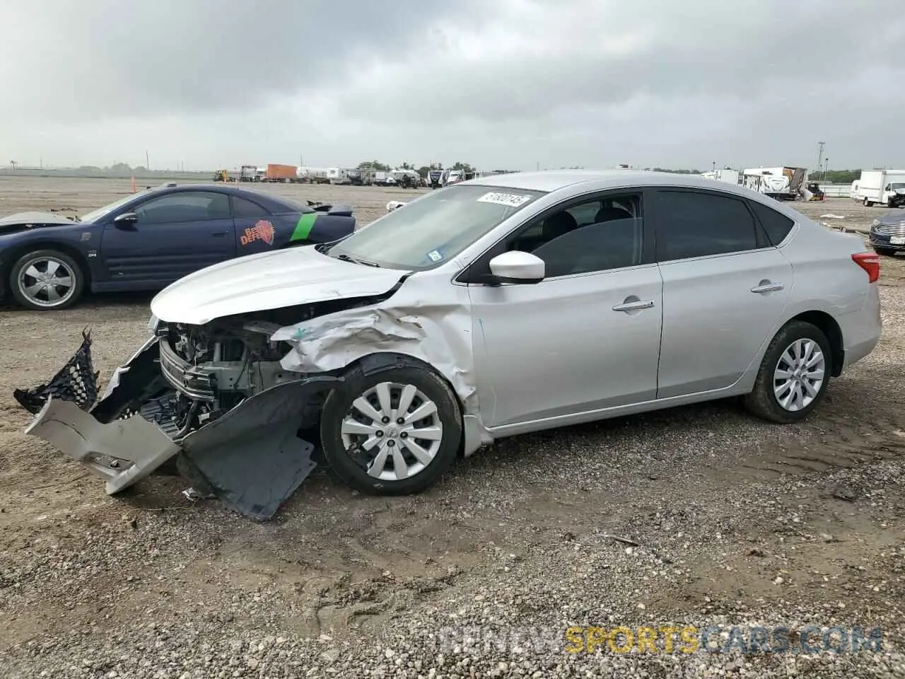 1 fotografías del automóvil dañado 3N1AB7AP0KY290724 NISSAN SENTRA 2019
