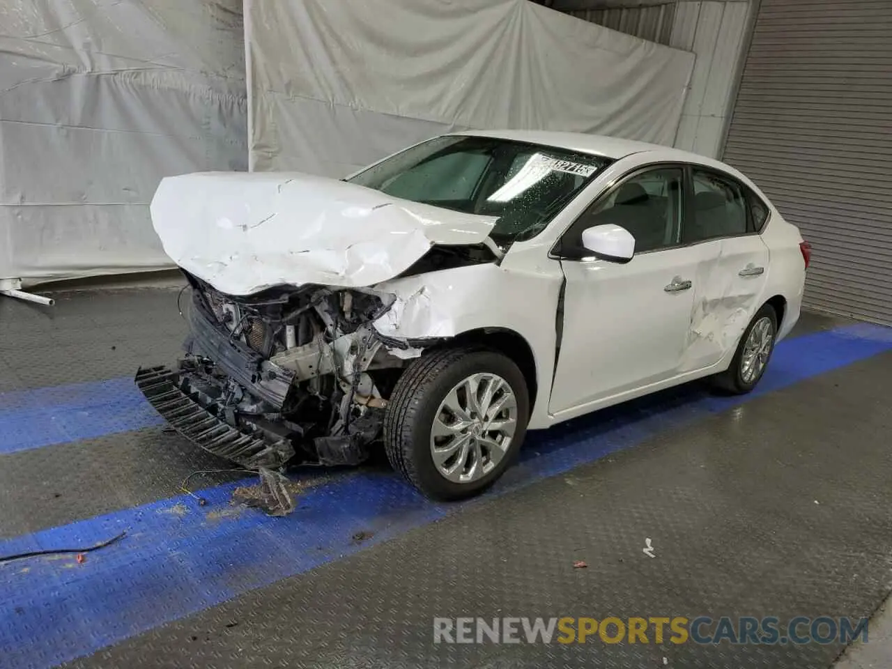 1 fotografías del automóvil dañado 3N1AB7AP0KY290805 NISSAN SENTRA 2019