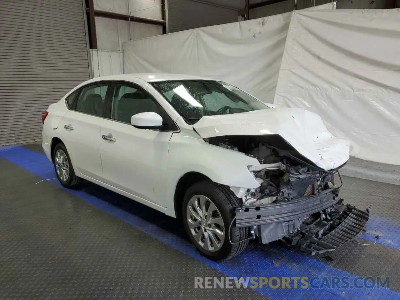 4 fotografías del automóvil dañado 3N1AB7AP0KY290805 NISSAN SENTRA 2019