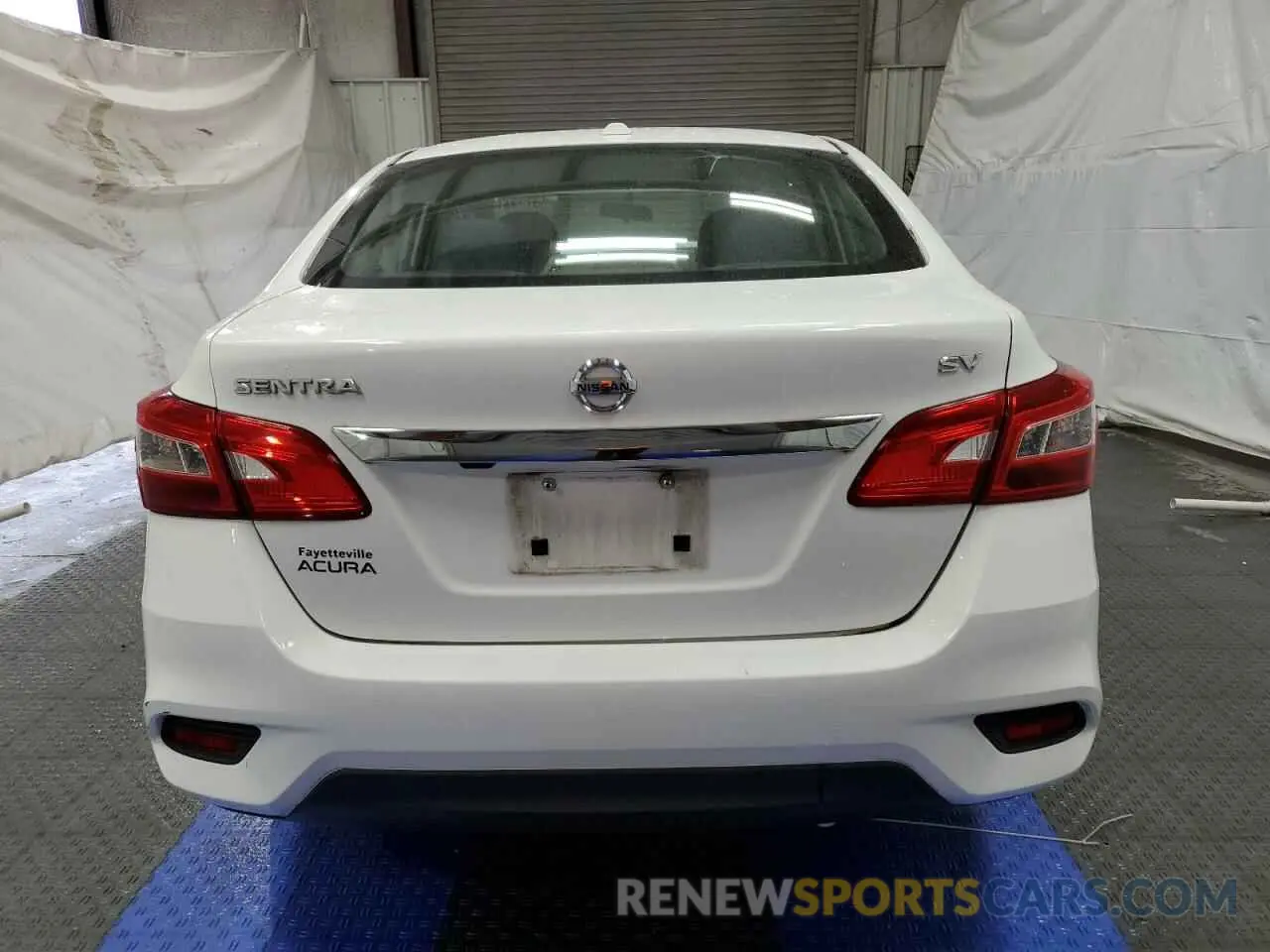 6 fotografías del automóvil dañado 3N1AB7AP0KY290805 NISSAN SENTRA 2019