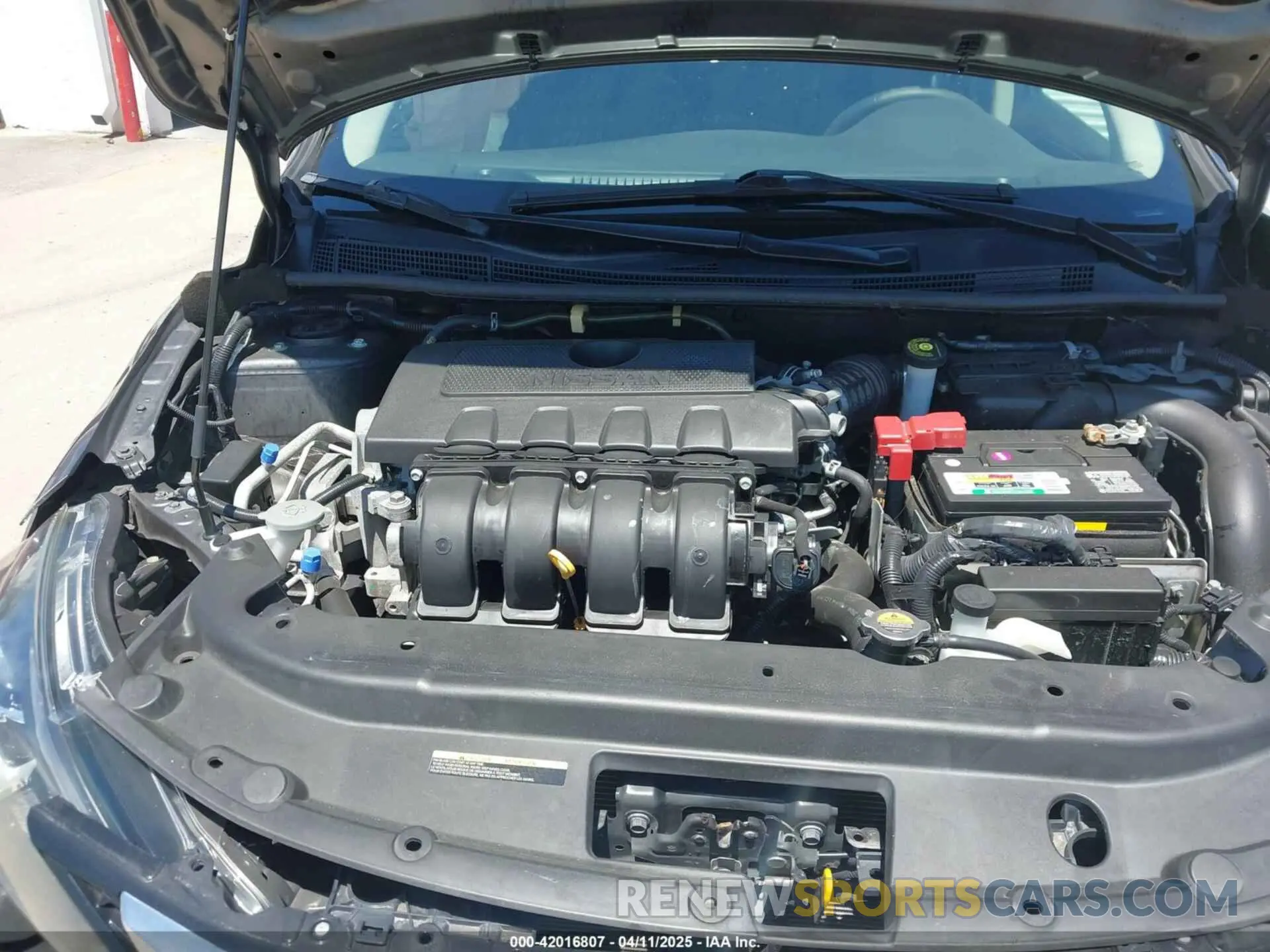 10 fotografías del automóvil dañado 3N1AB7AP0KY298760 NISSAN SENTRA 2019