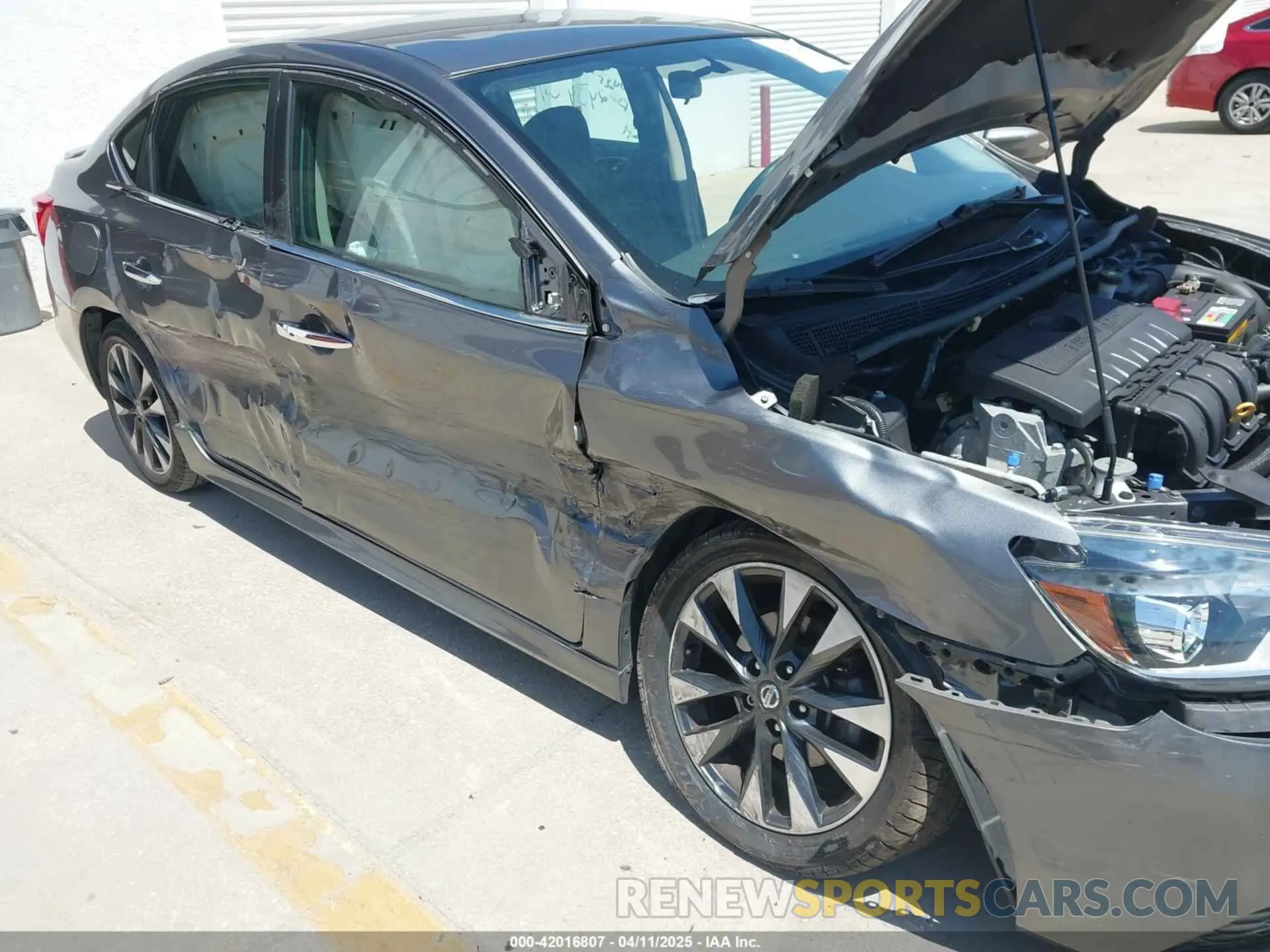 6 fotografías del automóvil dañado 3N1AB7AP0KY298760 NISSAN SENTRA 2019