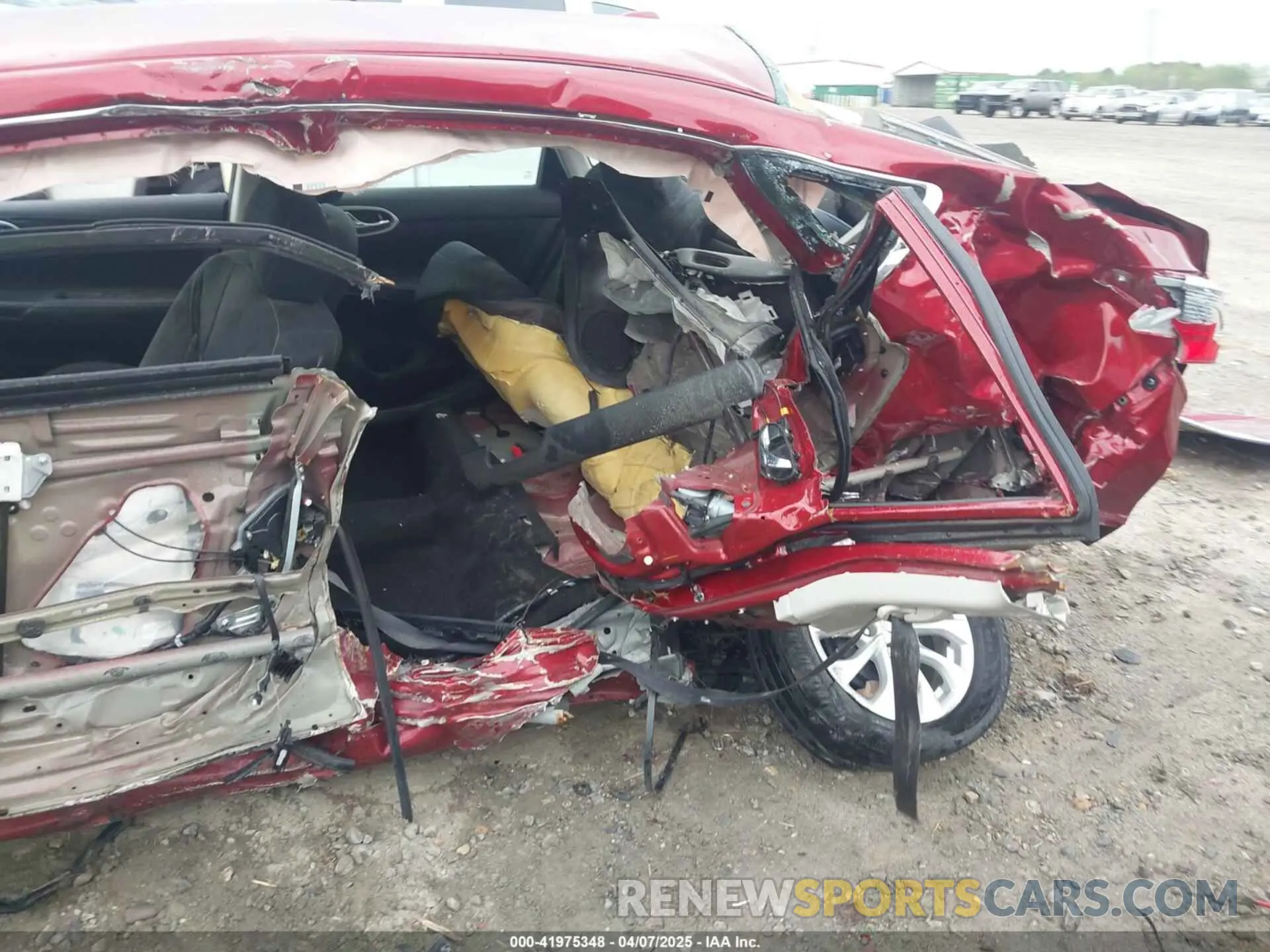 20 fotografías del automóvil dañado 3N1AB7AP0KY300930 NISSAN SENTRA 2019