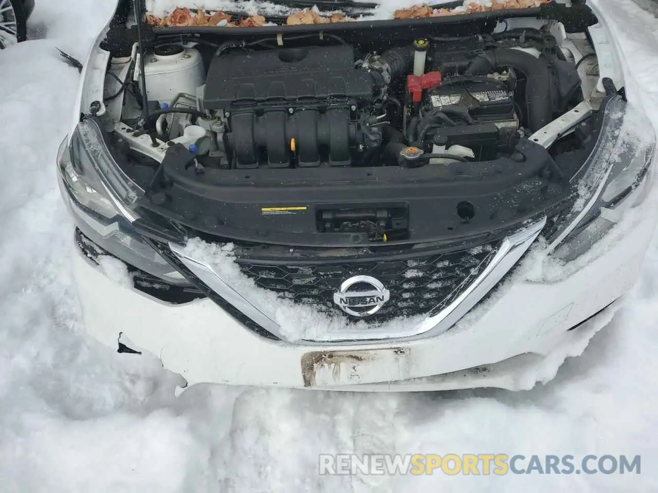 11 fotografías del automóvil dañado 3N1AB7AP0KY316996 NISSAN SENTRA 2019