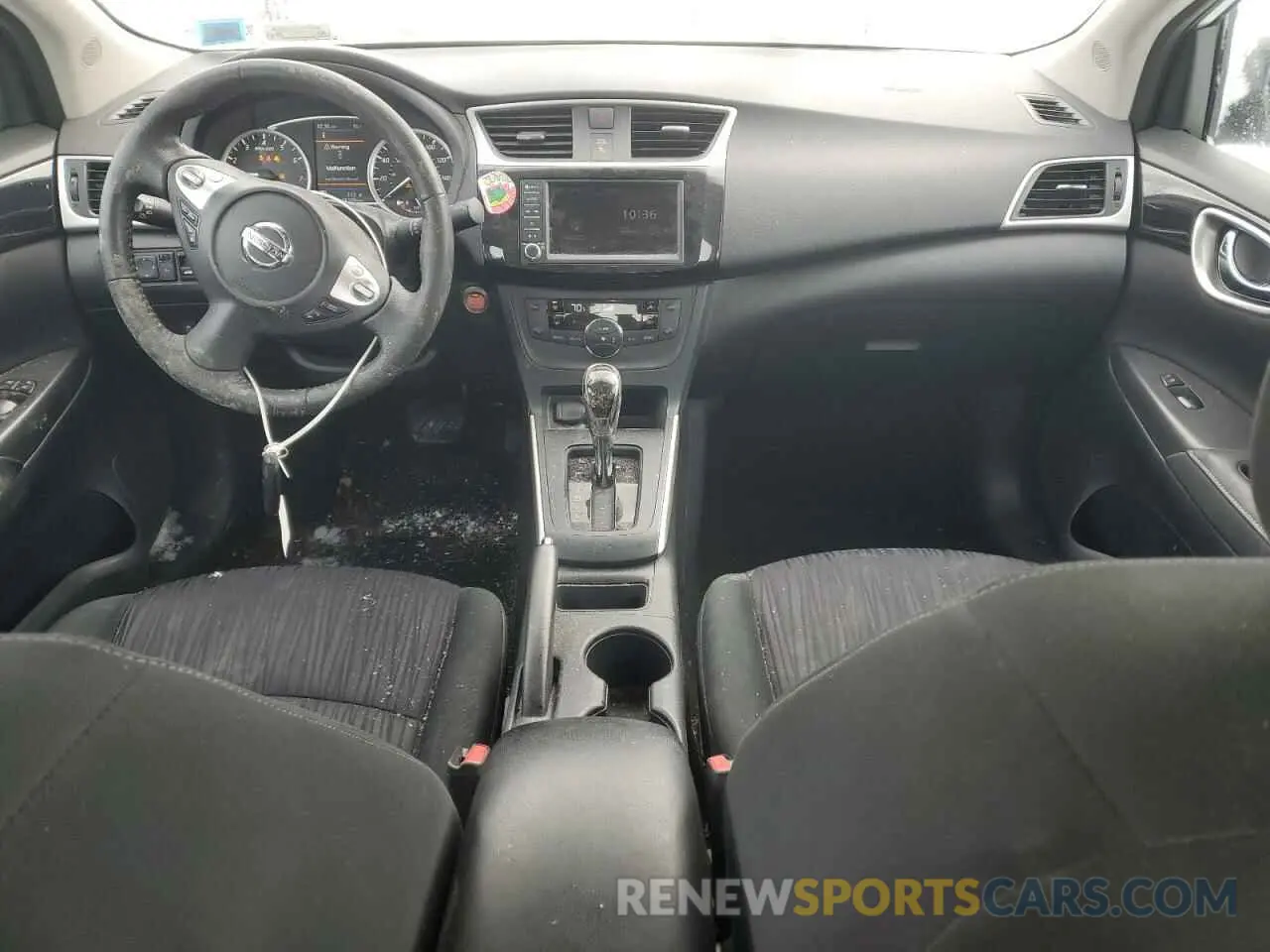 8 fotografías del automóvil dañado 3N1AB7AP0KY316996 NISSAN SENTRA 2019