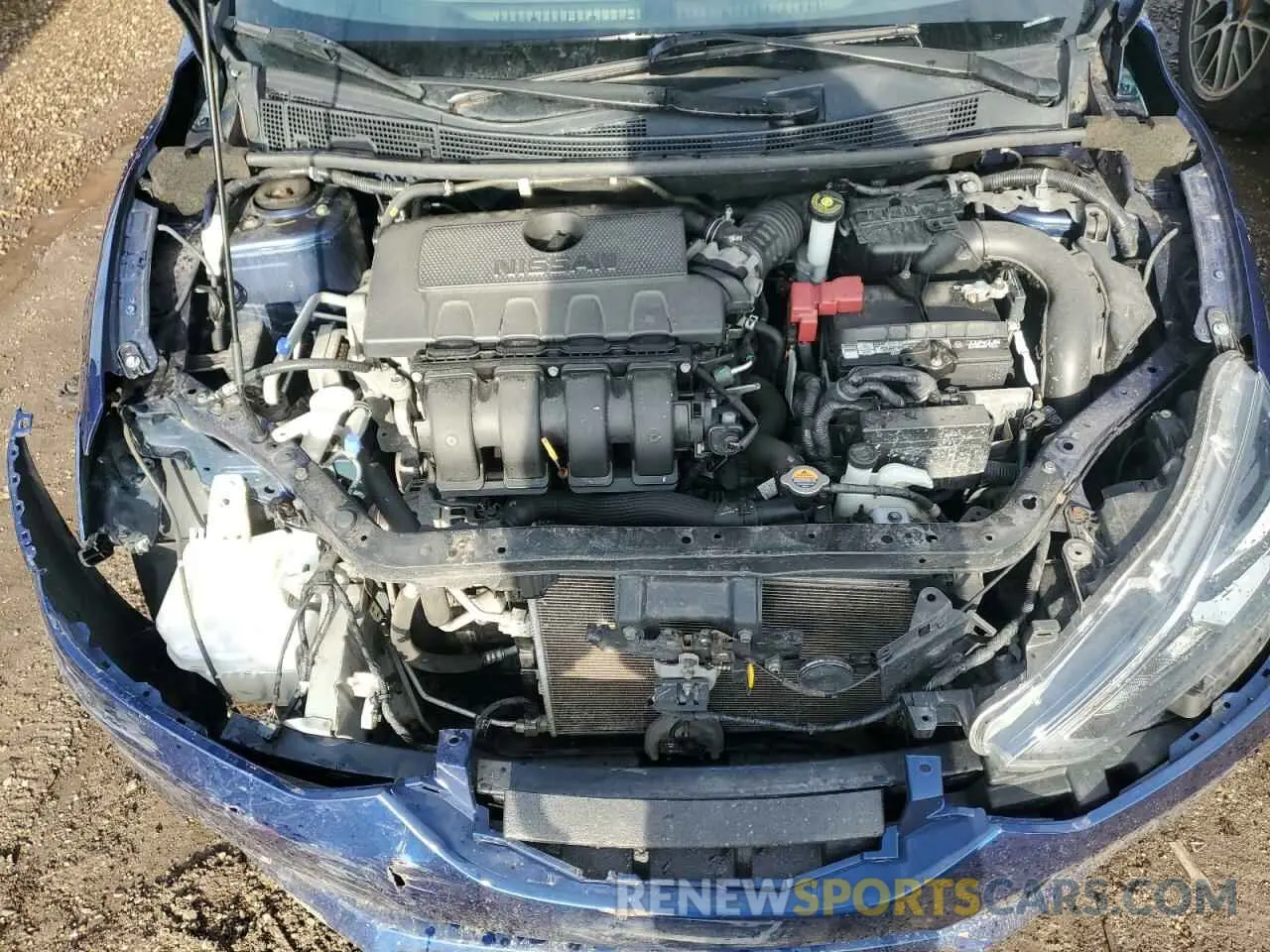 11 fotografías del automóvil dañado 3N1AB7AP0KY323981 NISSAN SENTRA 2019