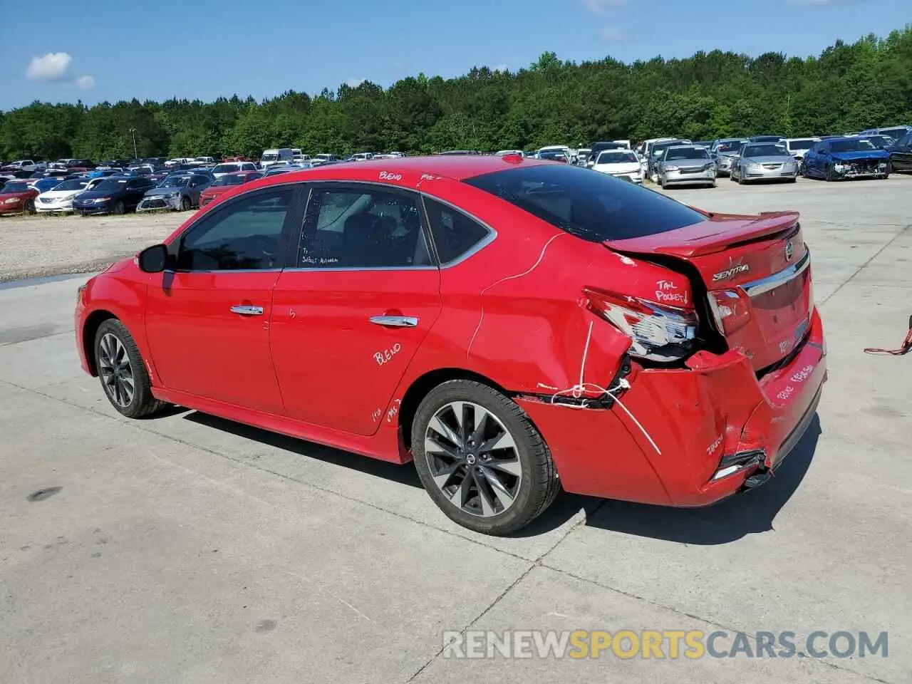 2 fotografías del automóvil dañado 3N1AB7AP0KY331949 NISSAN SENTRA 2019