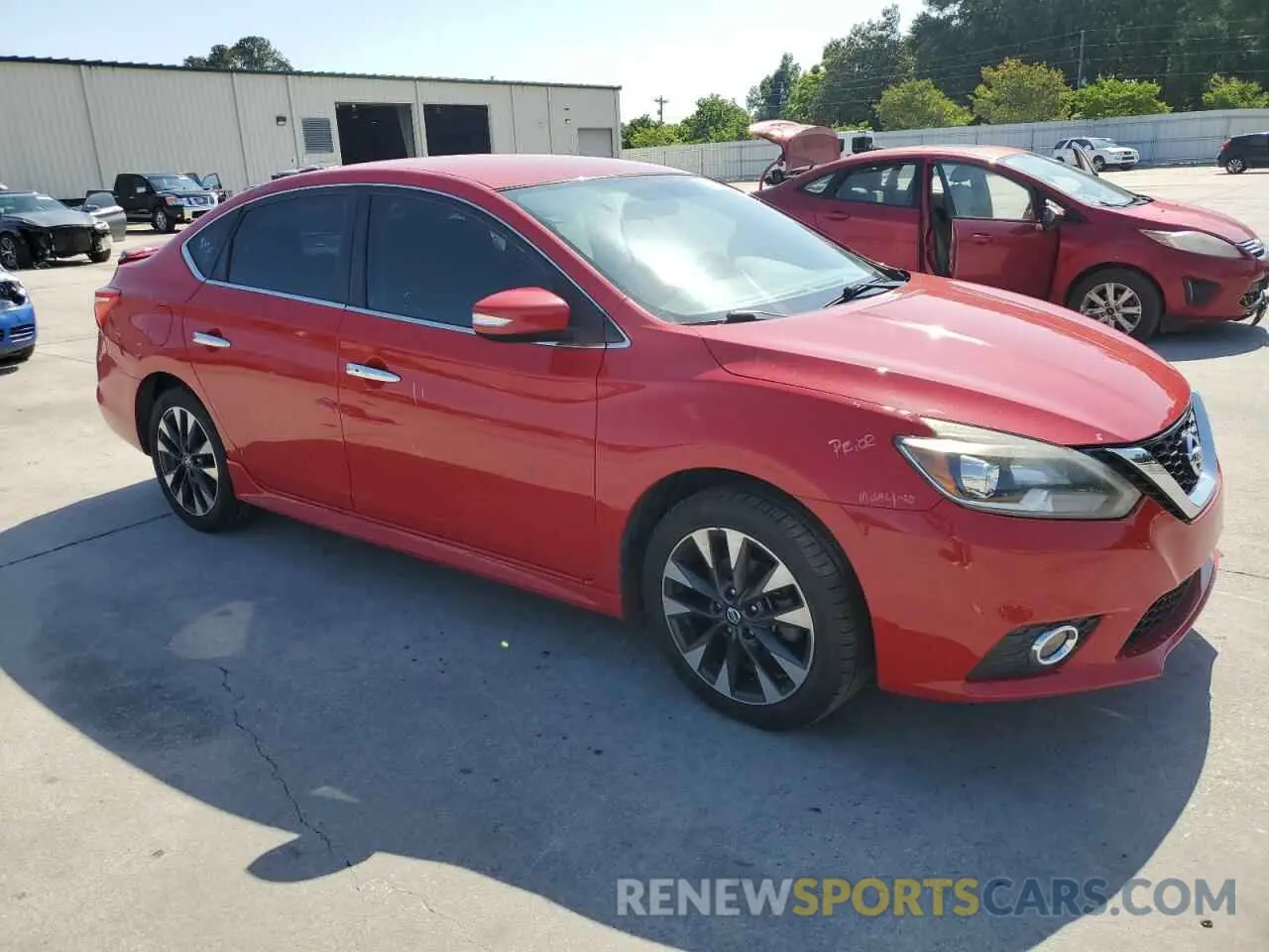 4 fotografías del automóvil dañado 3N1AB7AP0KY331949 NISSAN SENTRA 2019