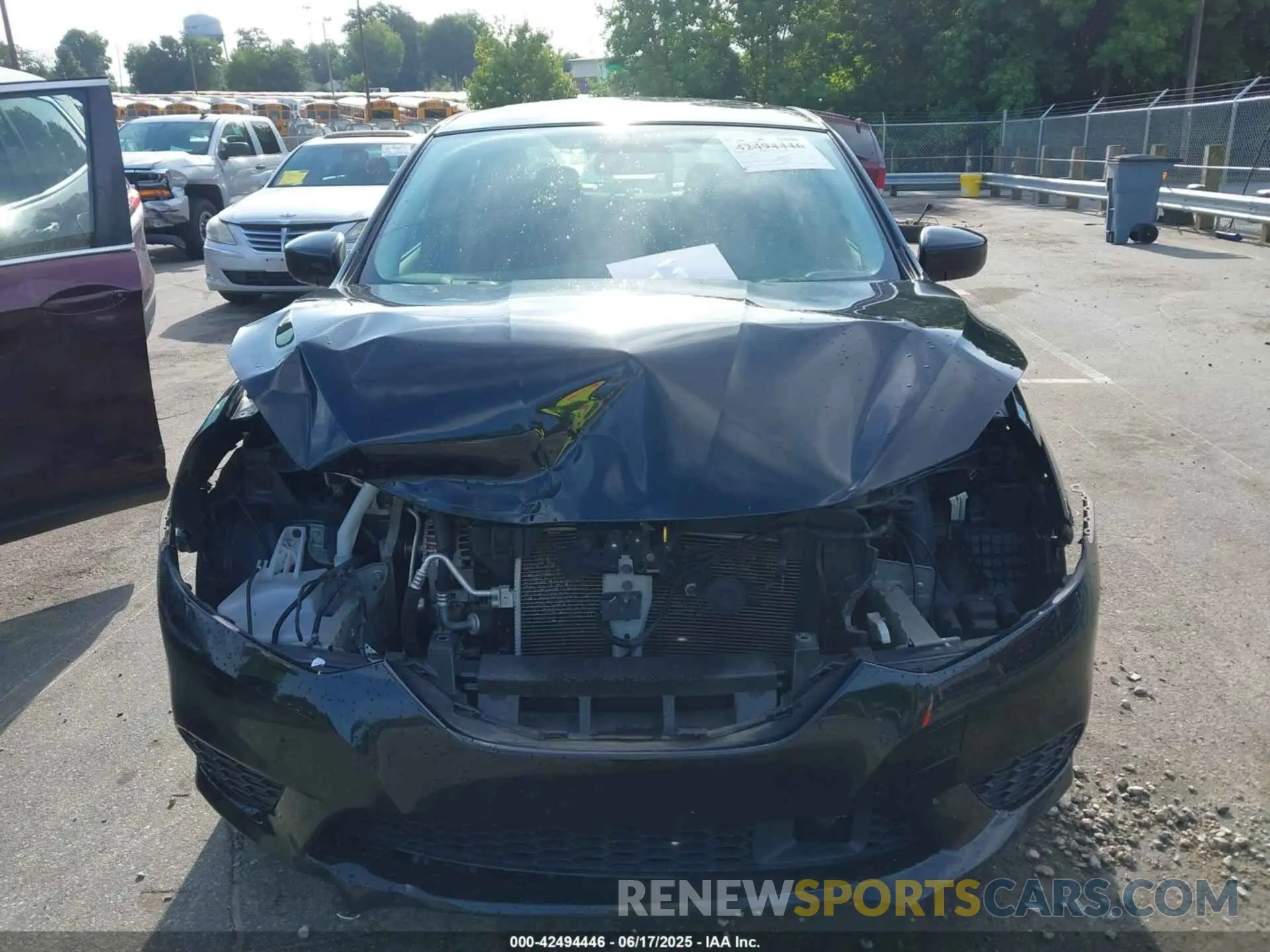 13 fotografías del automóvil dañado 3N1AB7AP0KY336780 NISSAN SENTRA 2019