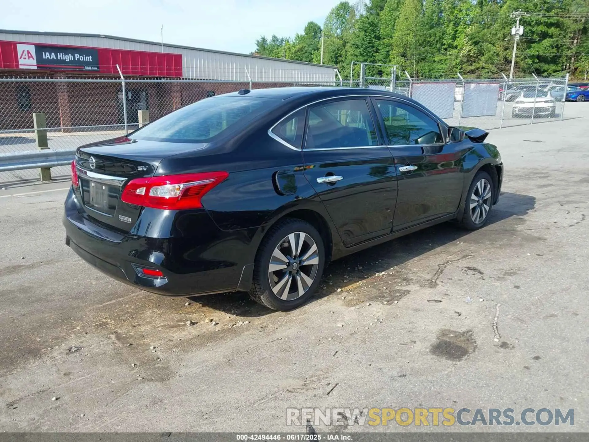 4 fotografías del automóvil dañado 3N1AB7AP0KY336780 NISSAN SENTRA 2019