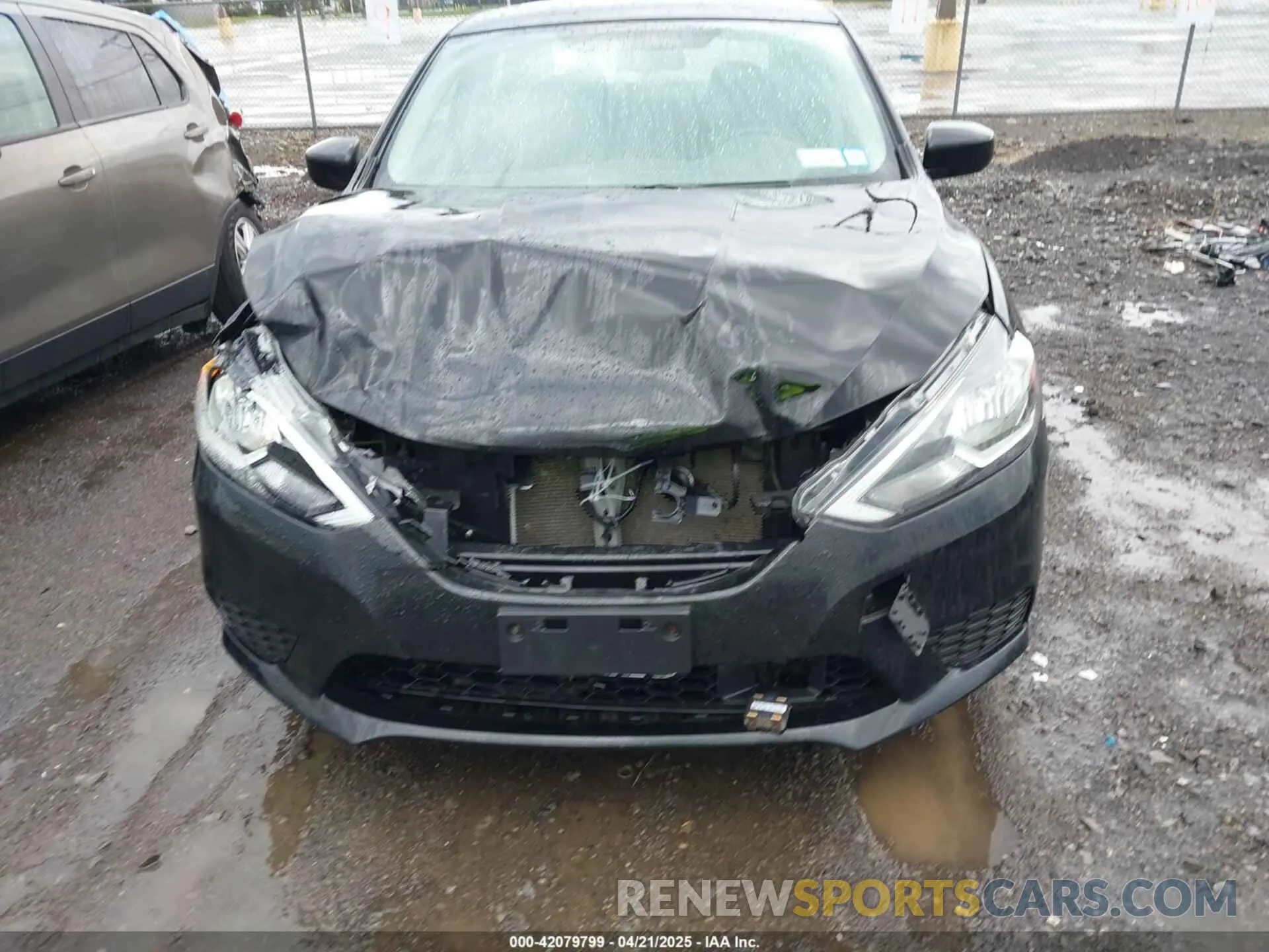 12 fotografías del automóvil dañado 3N1AB7AP0KY339159 NISSAN SENTRA 2019