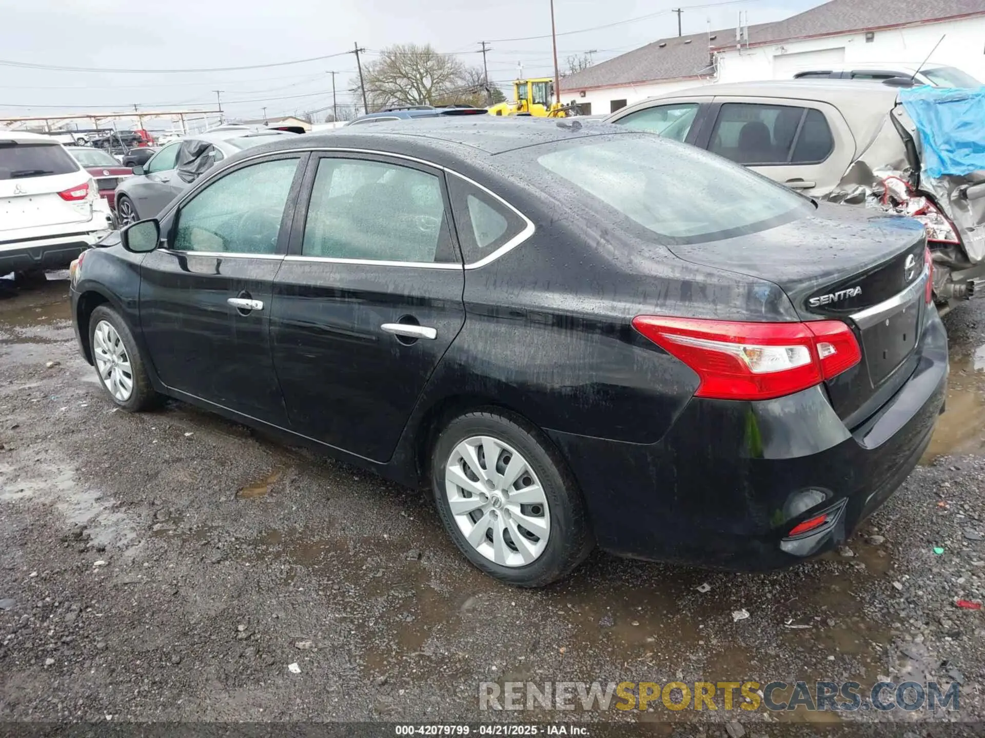 3 fotografías del automóvil dañado 3N1AB7AP0KY339159 NISSAN SENTRA 2019