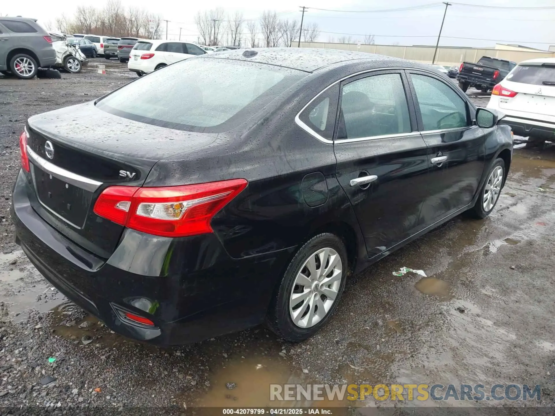 4 fotografías del automóvil dañado 3N1AB7AP0KY339159 NISSAN SENTRA 2019