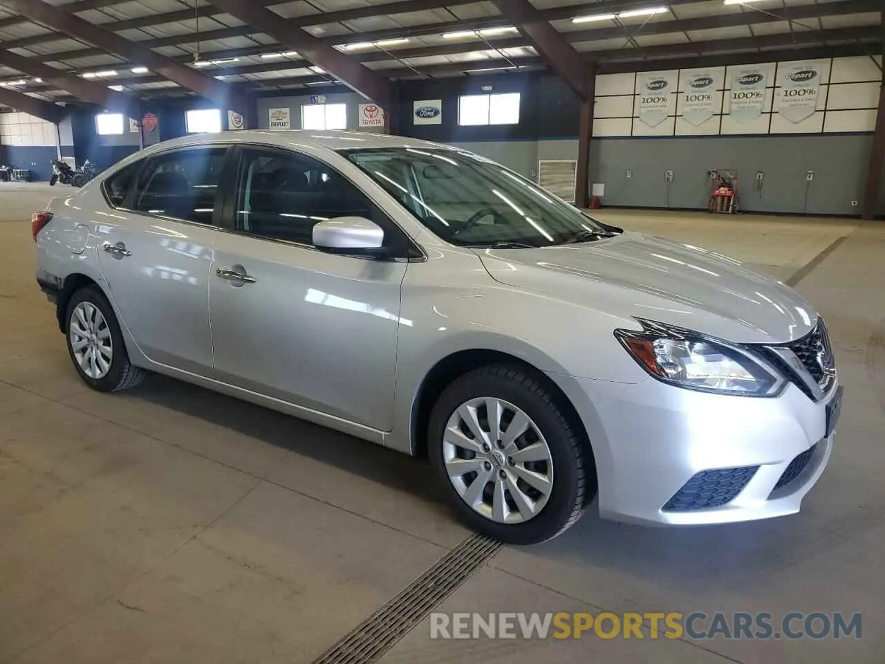4 fotografías del automóvil dañado 3N1AB7AP0KY339890 NISSAN SENTRA 2019
