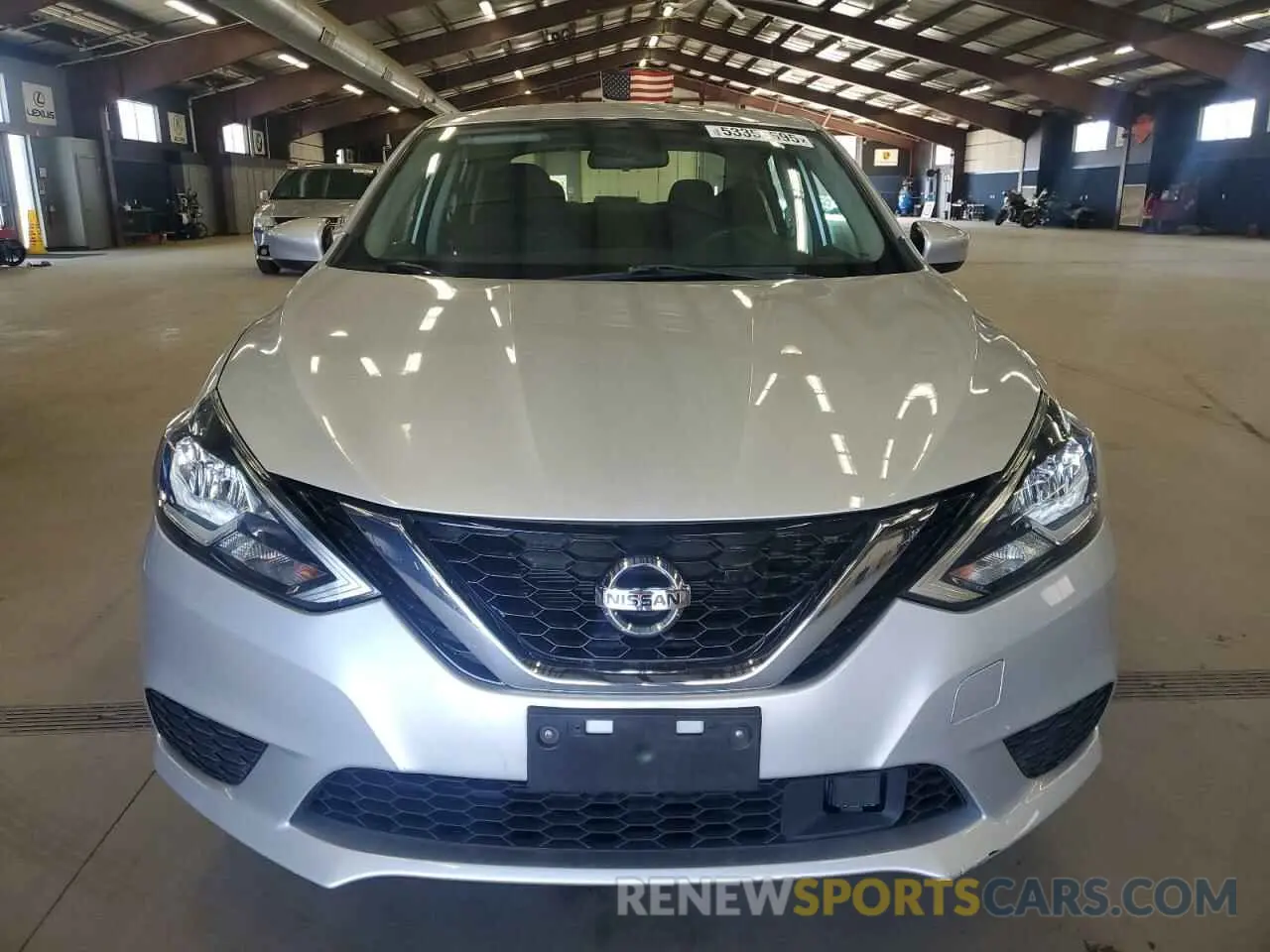 5 fotografías del automóvil dañado 3N1AB7AP0KY339890 NISSAN SENTRA 2019