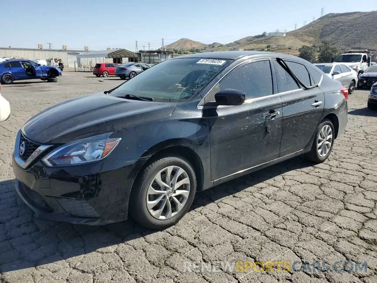 1 fotografías del automóvil dañado 3N1AB7AP0KY344894 NISSAN SENTRA 2019