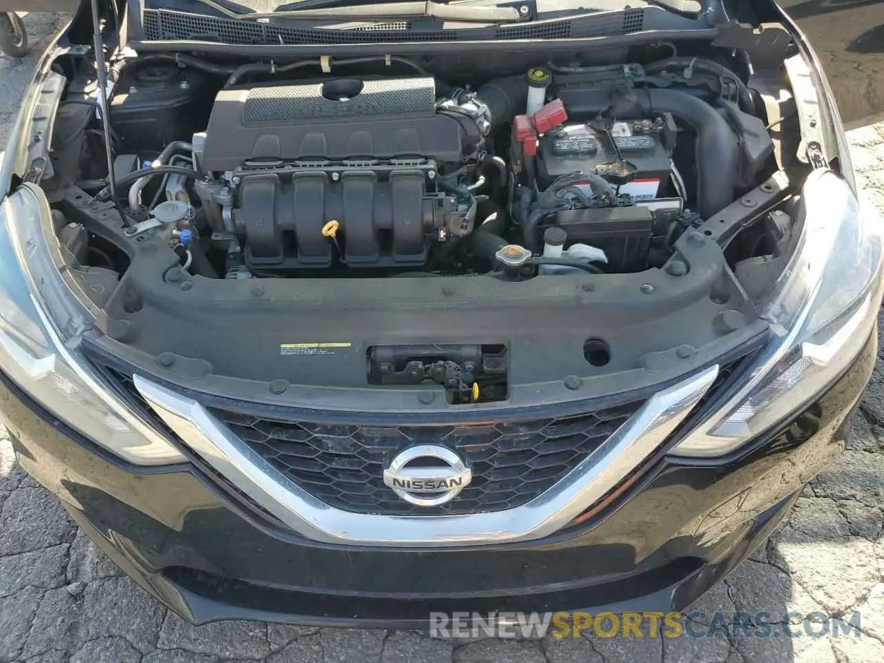 11 fotografías del automóvil dañado 3N1AB7AP0KY344894 NISSAN SENTRA 2019