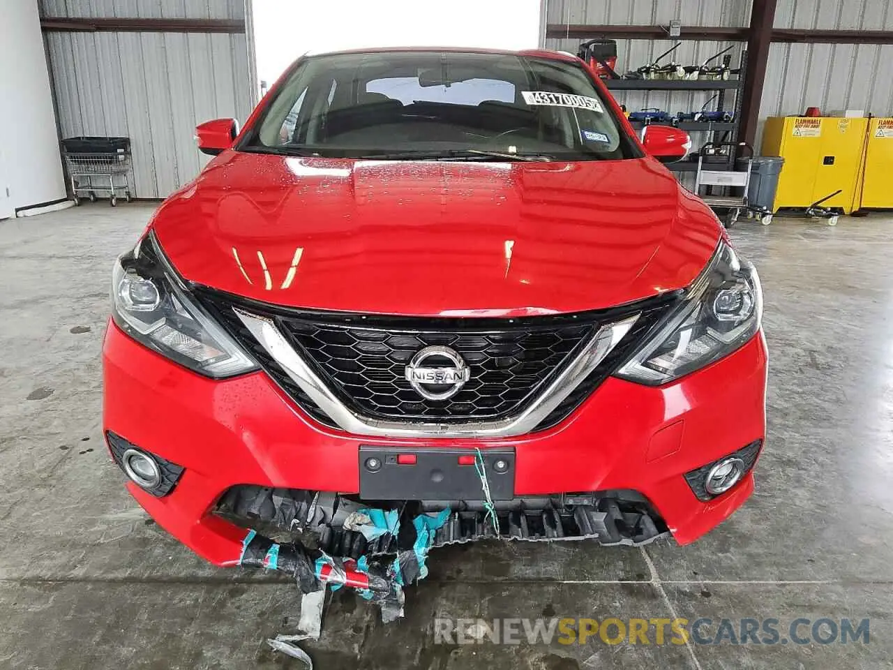 5 fotografías del automóvil dañado 3N1AB7AP0KY345317 NISSAN SENTRA 2019