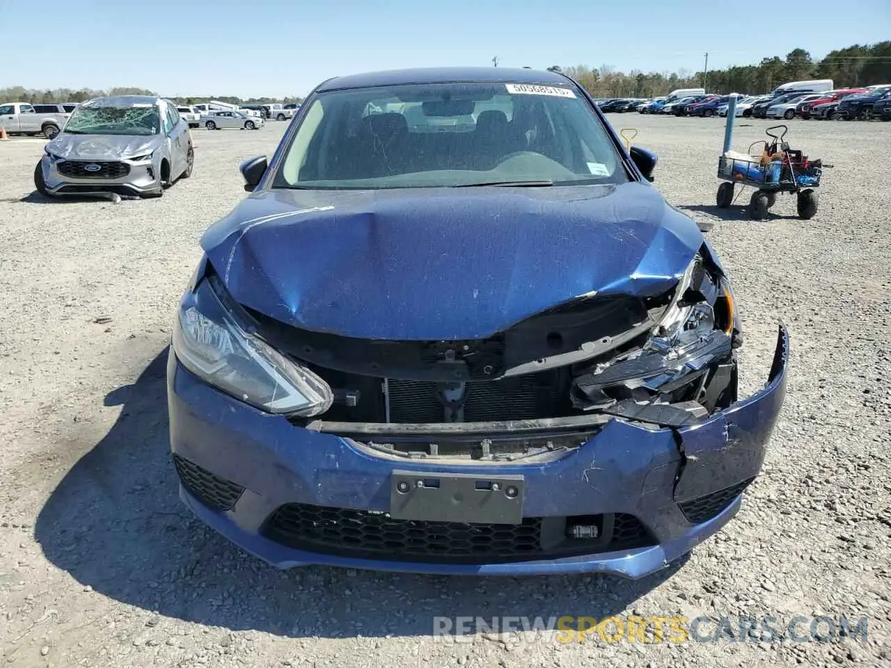 5 fotografías del automóvil dañado 3N1AB7AP0KY359394 NISSAN SENTRA 2019
