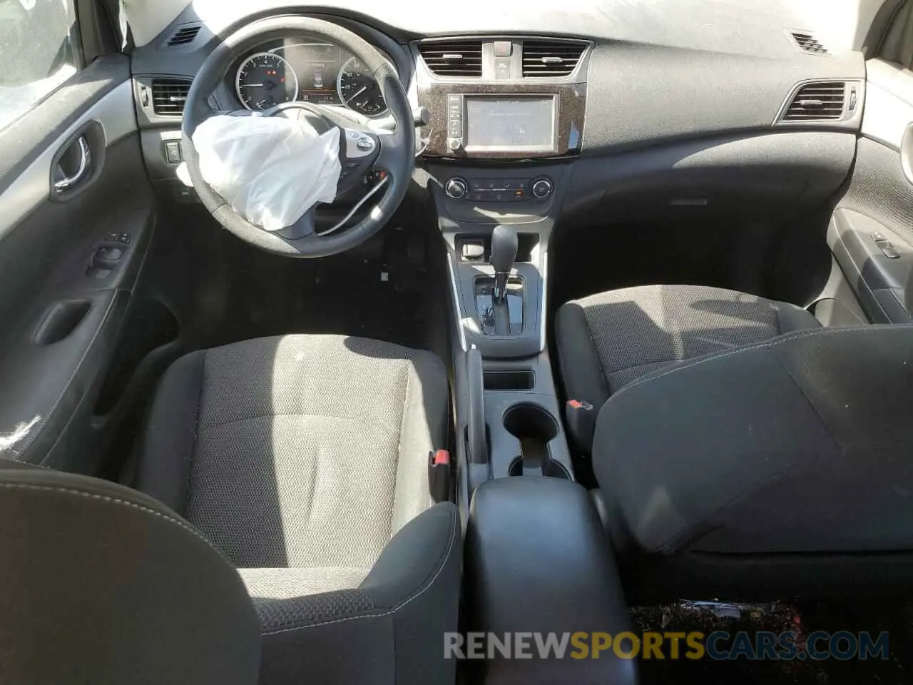 8 fotografías del automóvil dañado 3N1AB7AP0KY359394 NISSAN SENTRA 2019