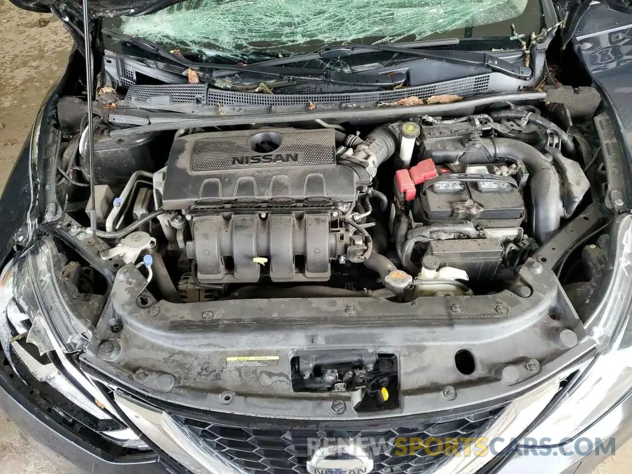 11 fotografías del automóvil dañado 3N1AB7AP0KY360867 NISSAN SENTRA 2019